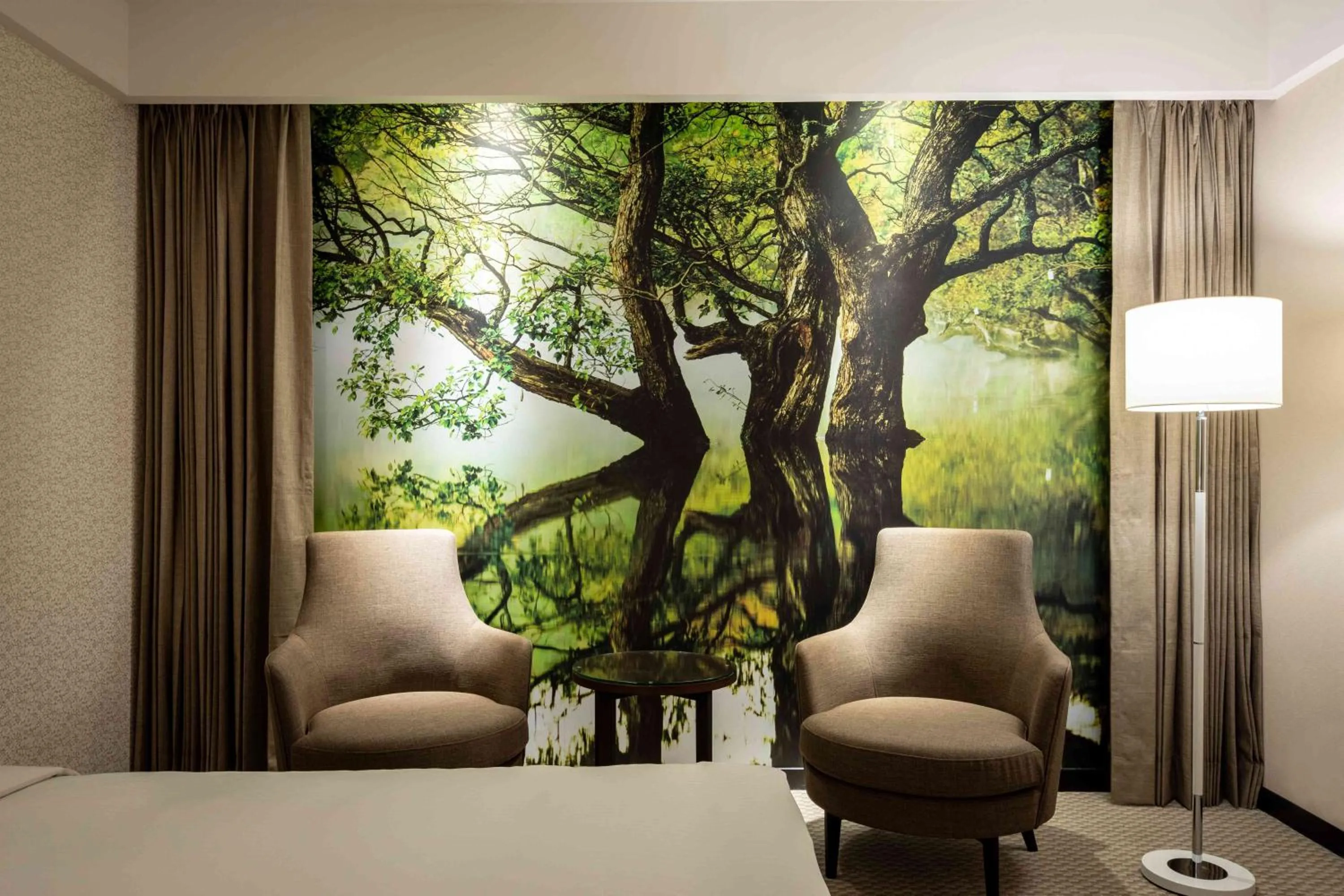 Photo of the whole room in 雀客旅館台中來來