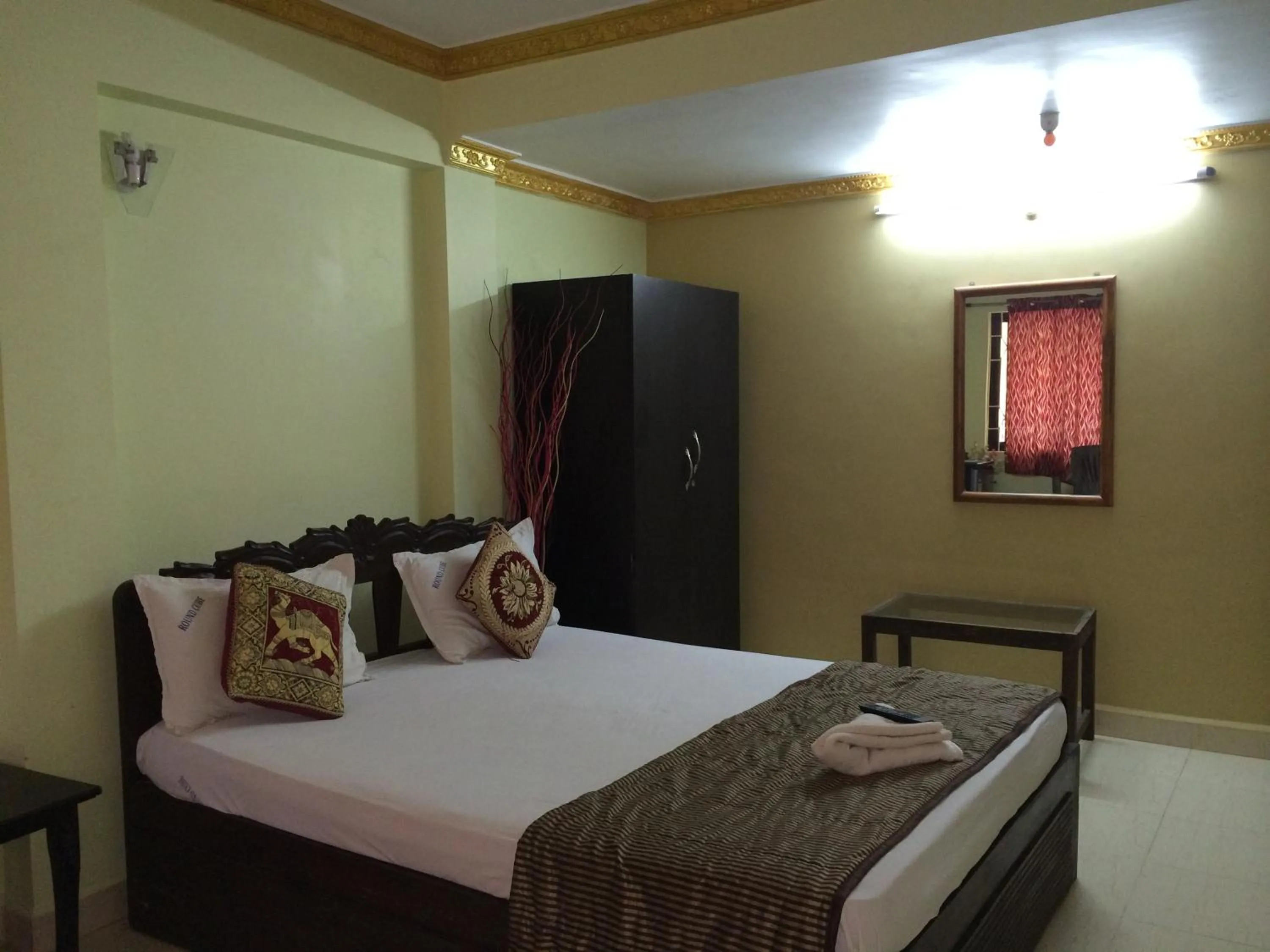 Bed in Roundcube Guest House