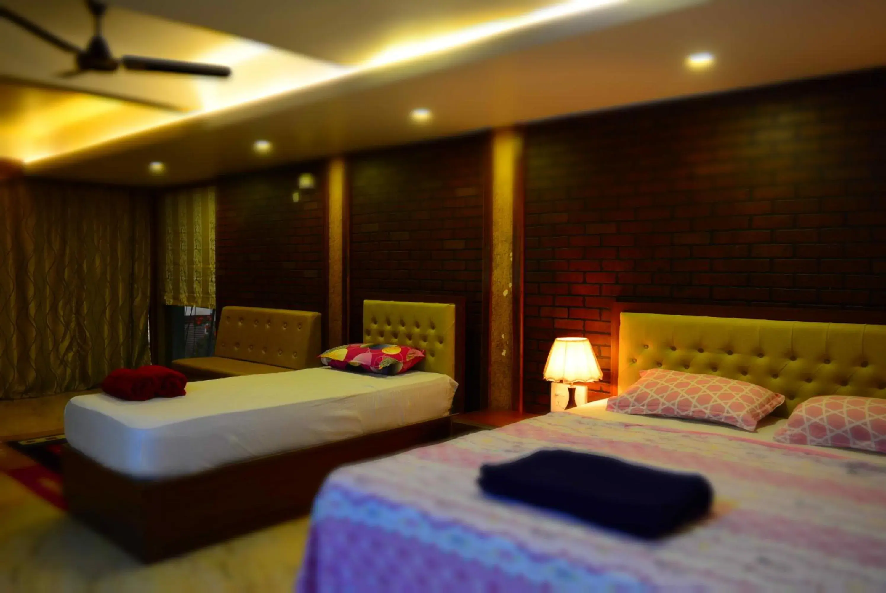 Bed in Roundcube Guest House Bed in Roundcube Guest House