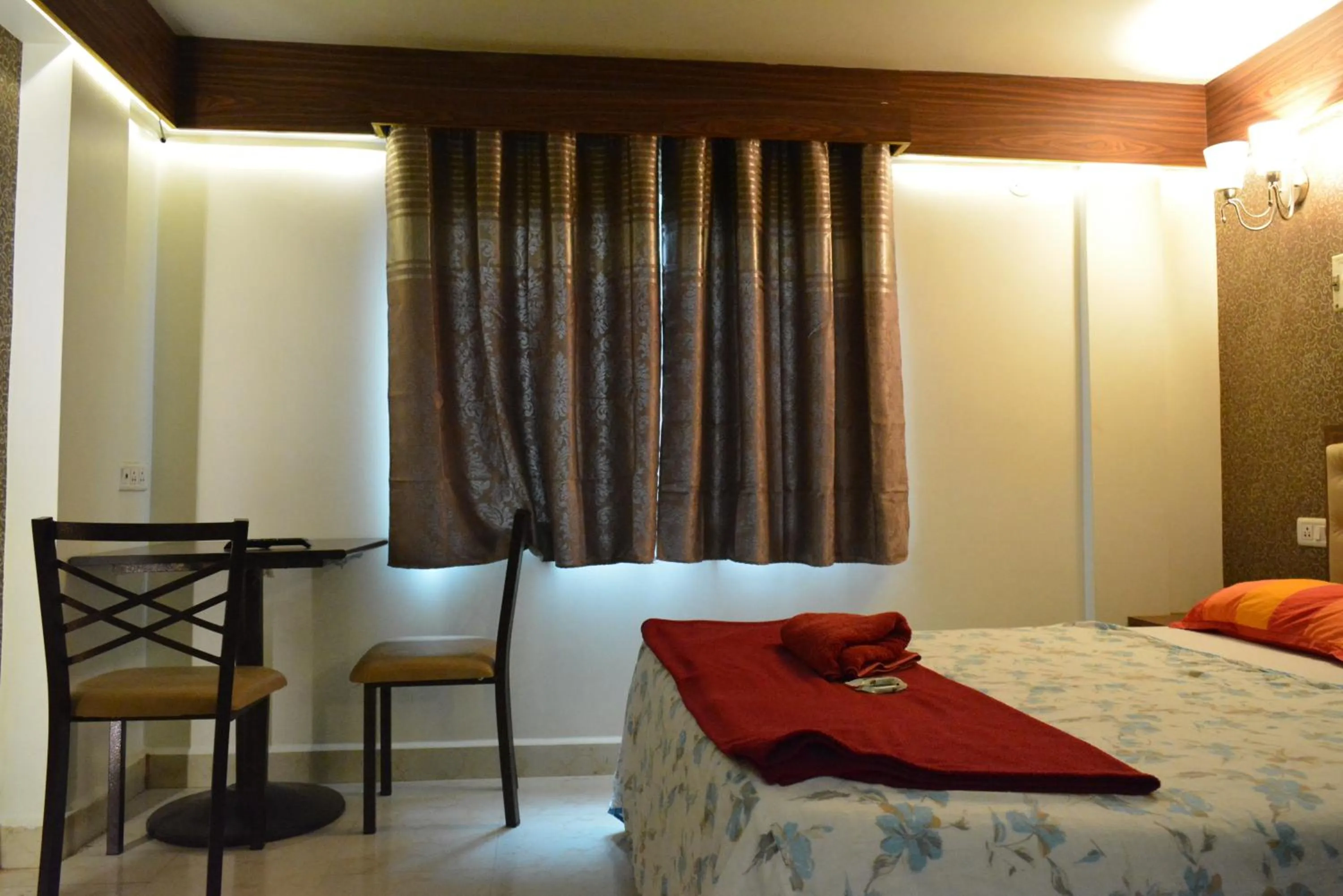 Bed in Roundcube Guest House