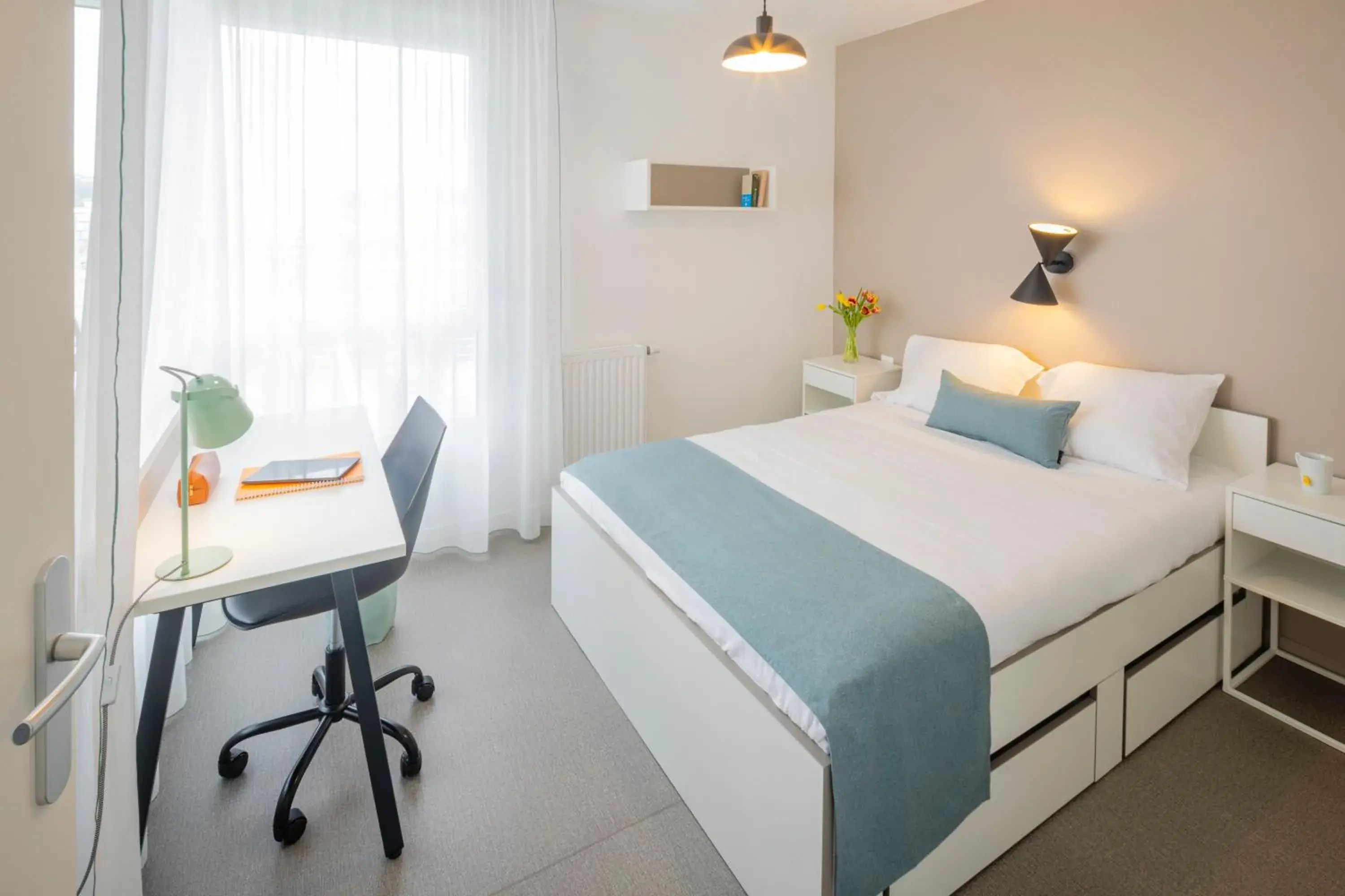 Apartment (Two Double Beds and One Sofa Bed) in All Suites Appart Hôtel - Le Havre Centre - Les docks Apartment (Two Double Beds and One Sofa Bed) in All Suites Appart Hôtel - Le Havre Centre - Les docks