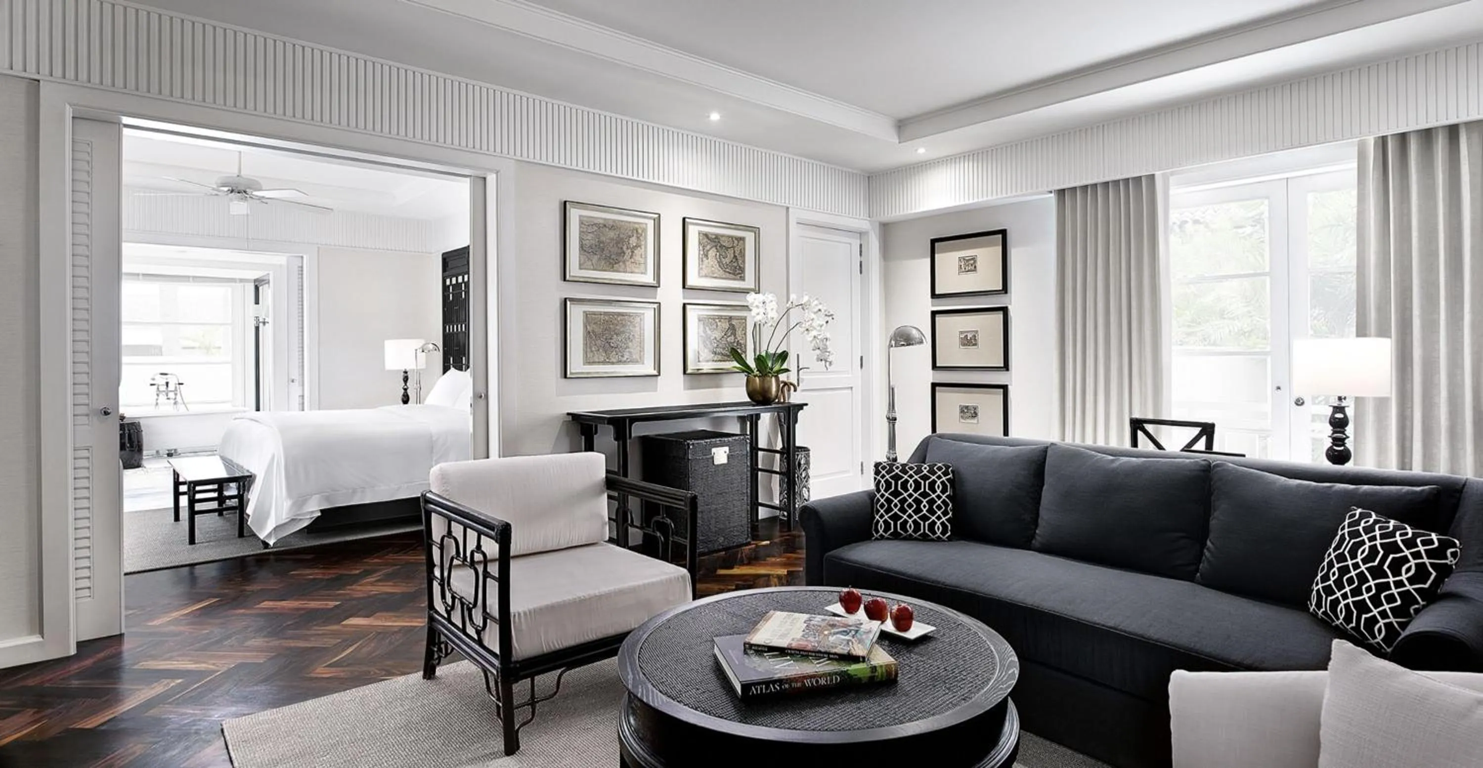 Bathroom, Bed in The Sanchaya