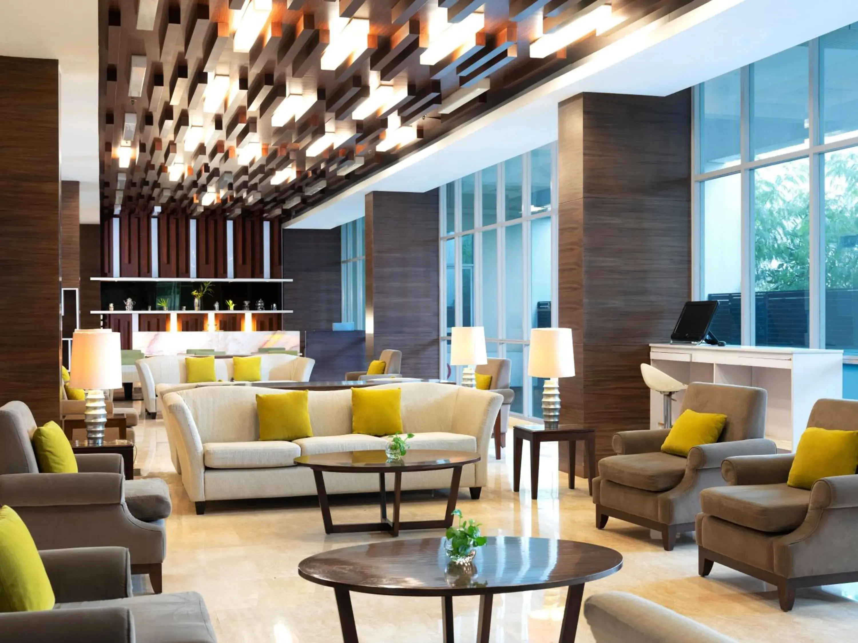 Lobby or reception in Hotel Santika Cikarang Lobby or reception in Hotel Santika Cikarang