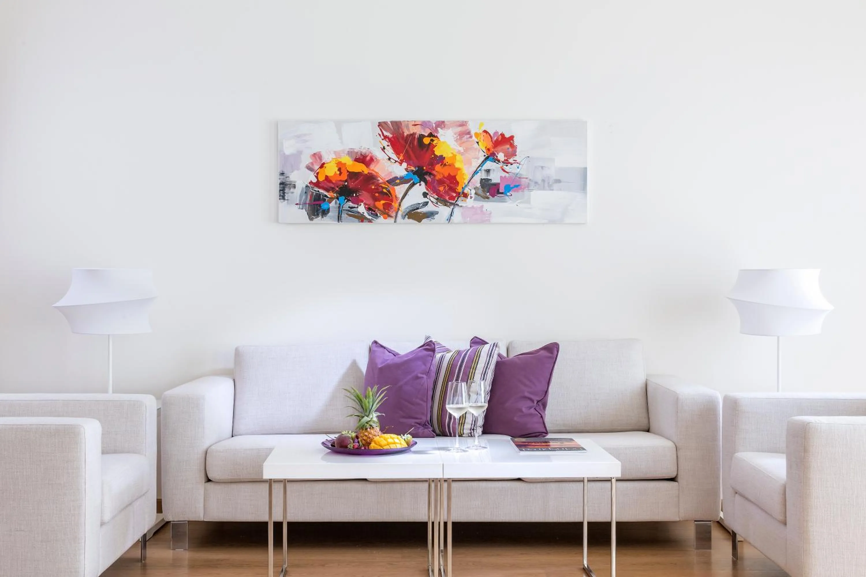 Seating area in O Monot Boutique Hotel Beirut