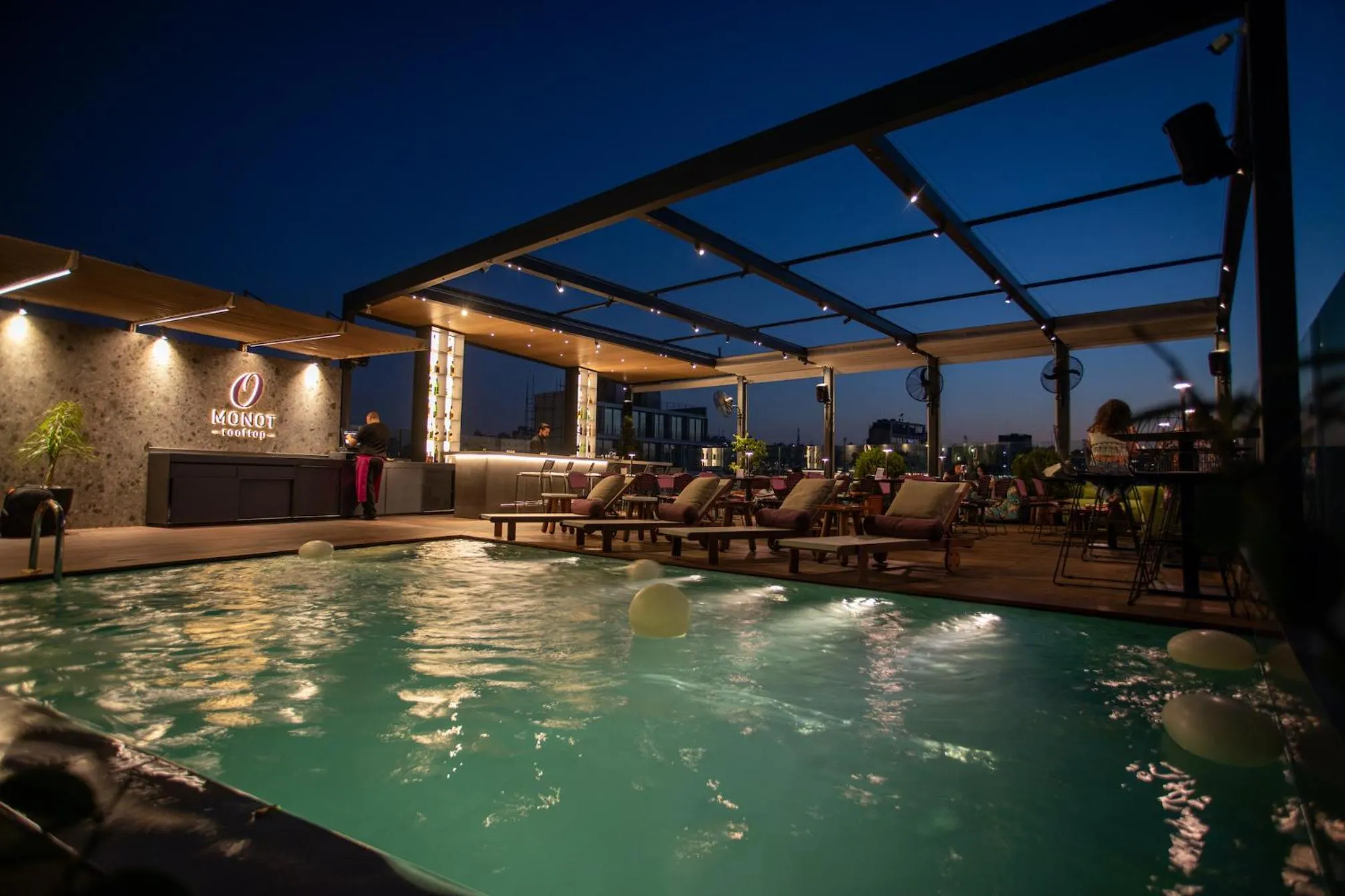 Swimming pool in O Monot Boutique Hotel Beirut