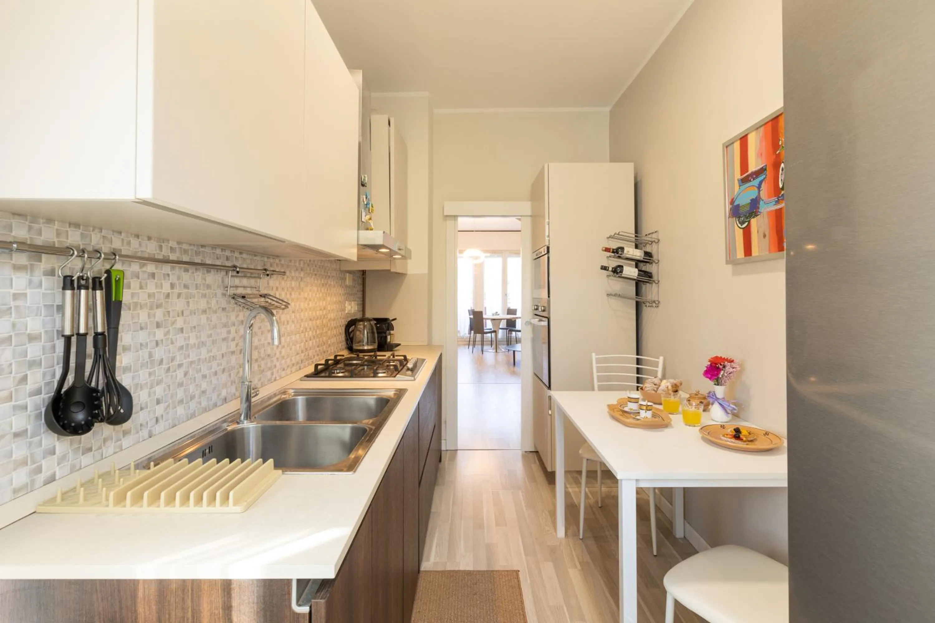 Kitchen or kitchenette in Maison Prince Milano