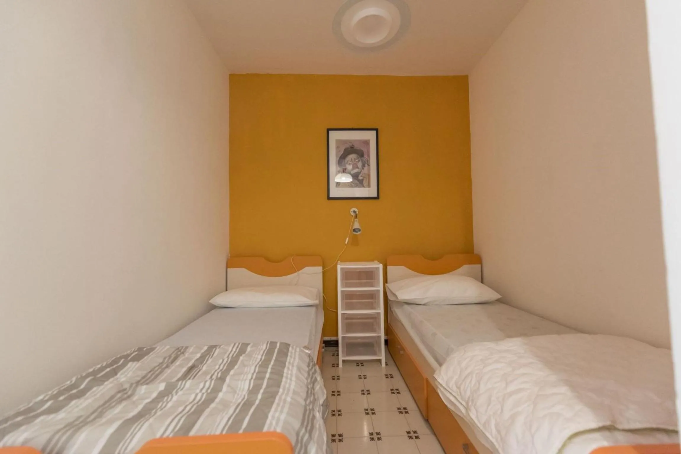 Bedroom, Bed in Studio in a complex with 3 swimming pools
