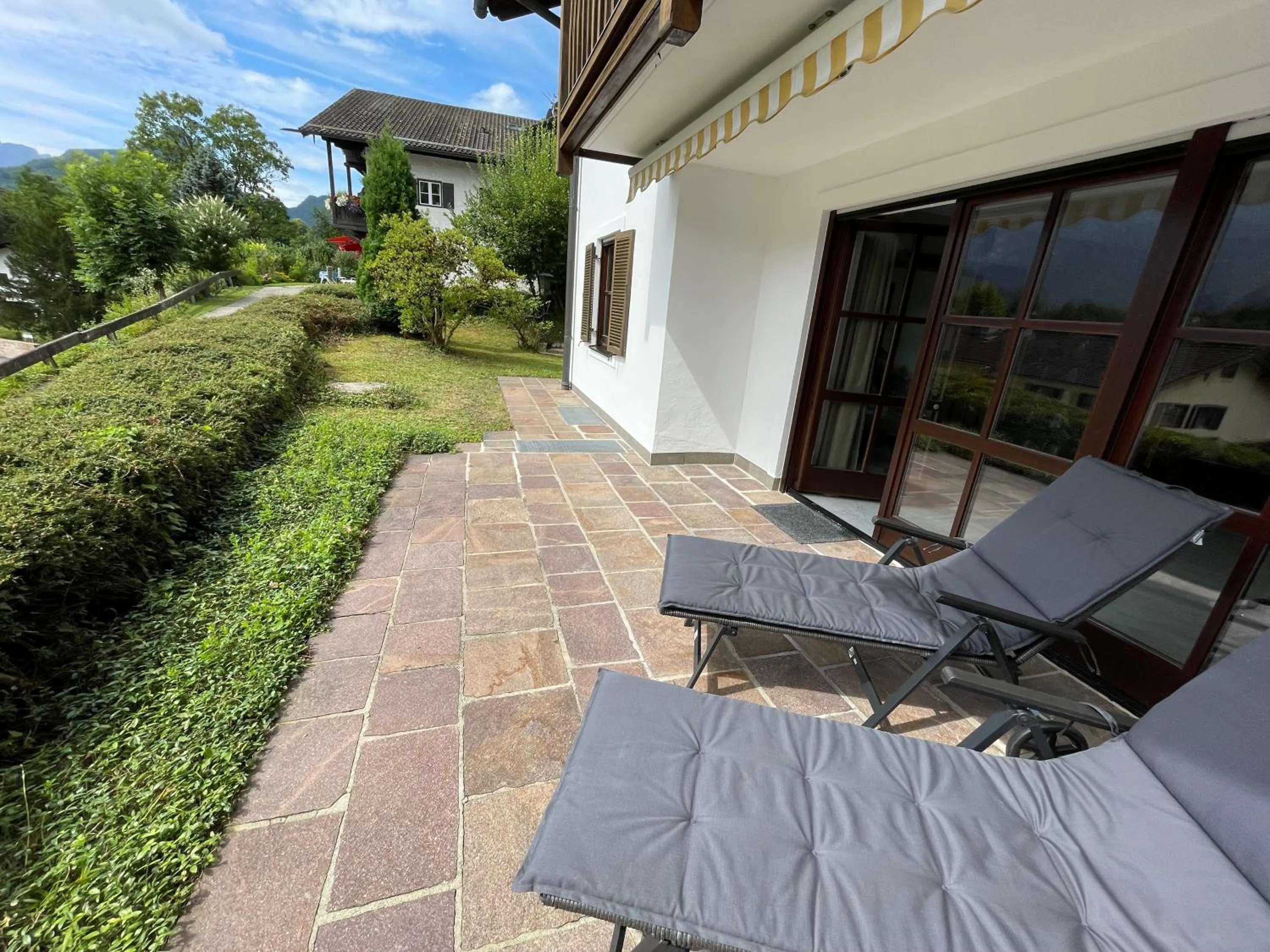 Garden in Ferienwohnung Bad Reichenhall (Nonn)