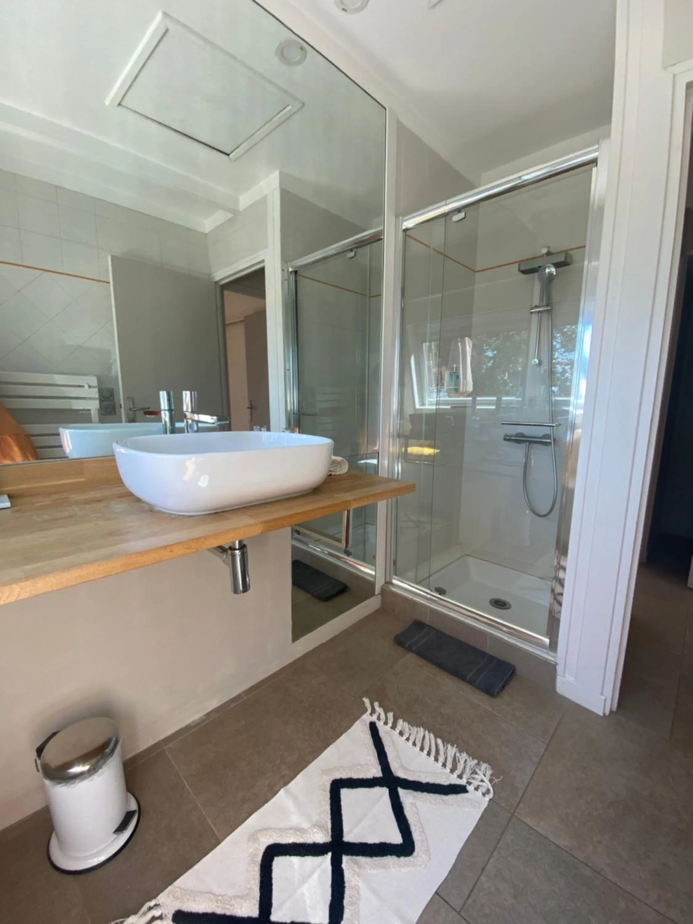 Shower in Domaine une HALTE