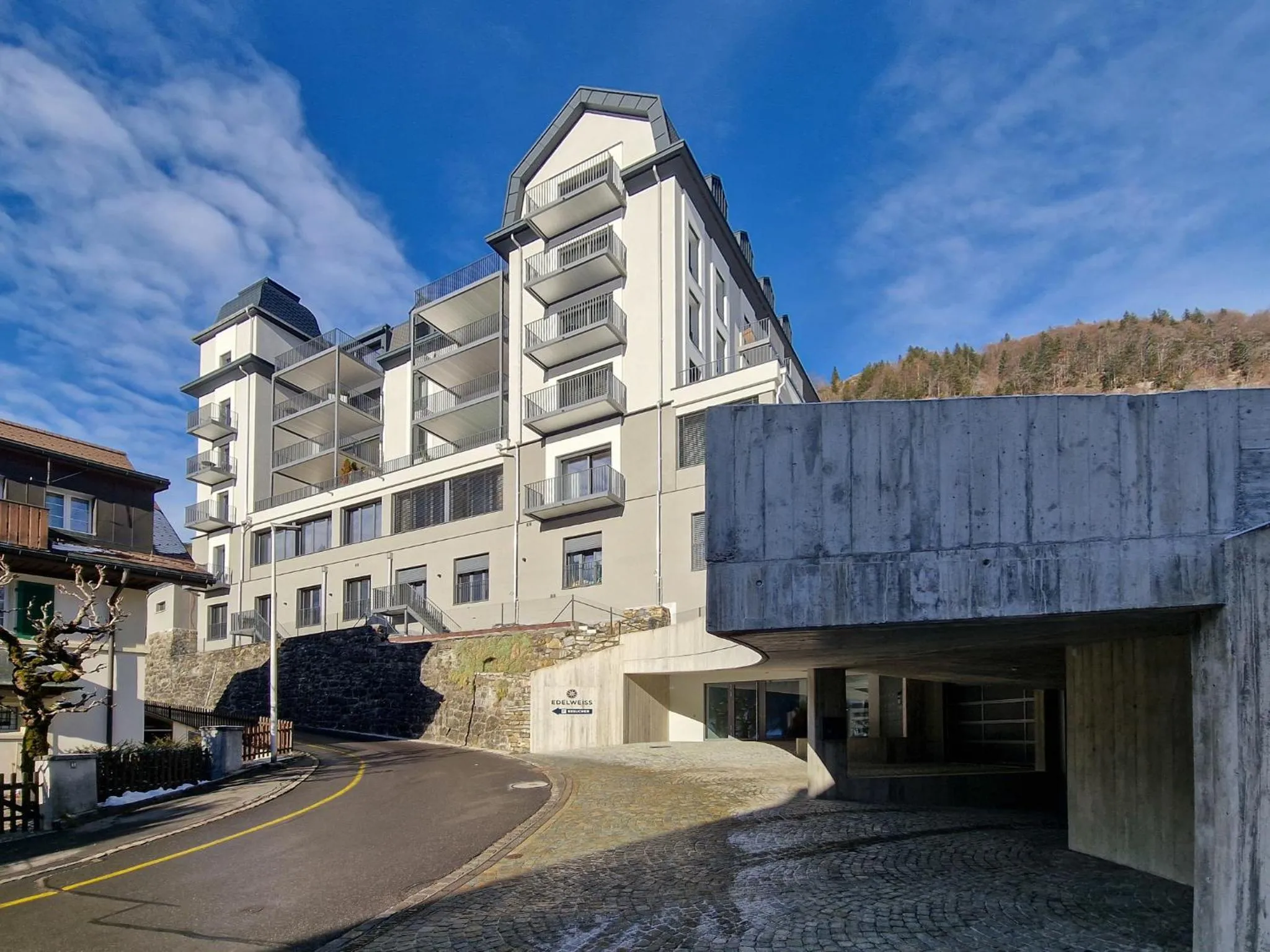 Property building in Swiss Hotel Apartments - Engelberg