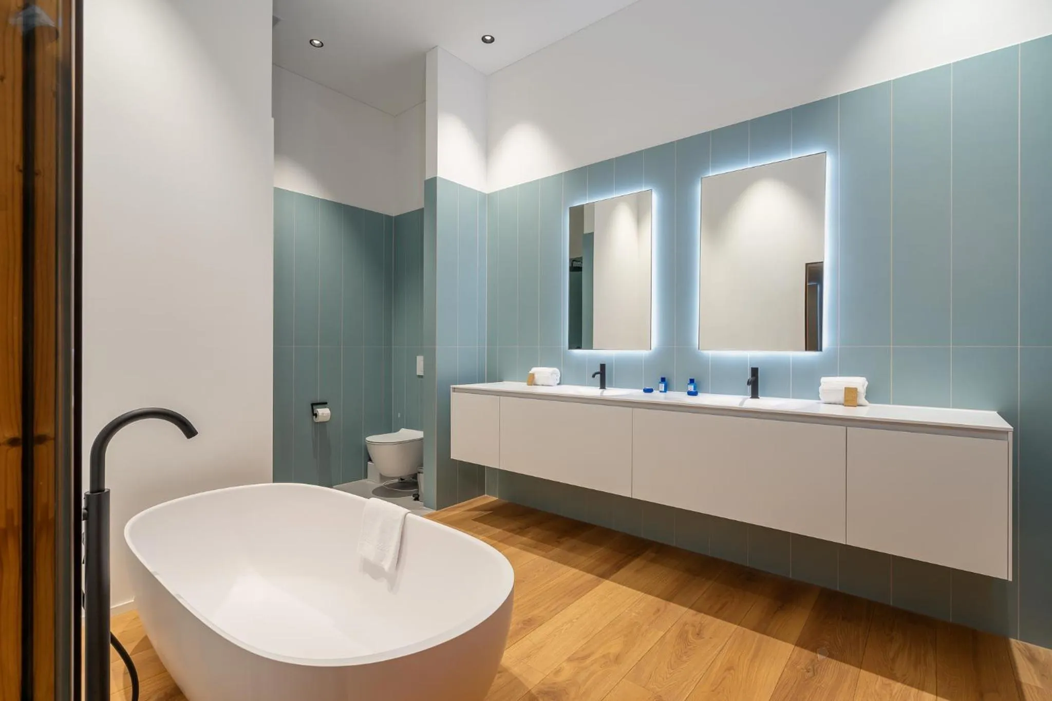 Bathroom in Swiss Hotel Apartments - Engelberg