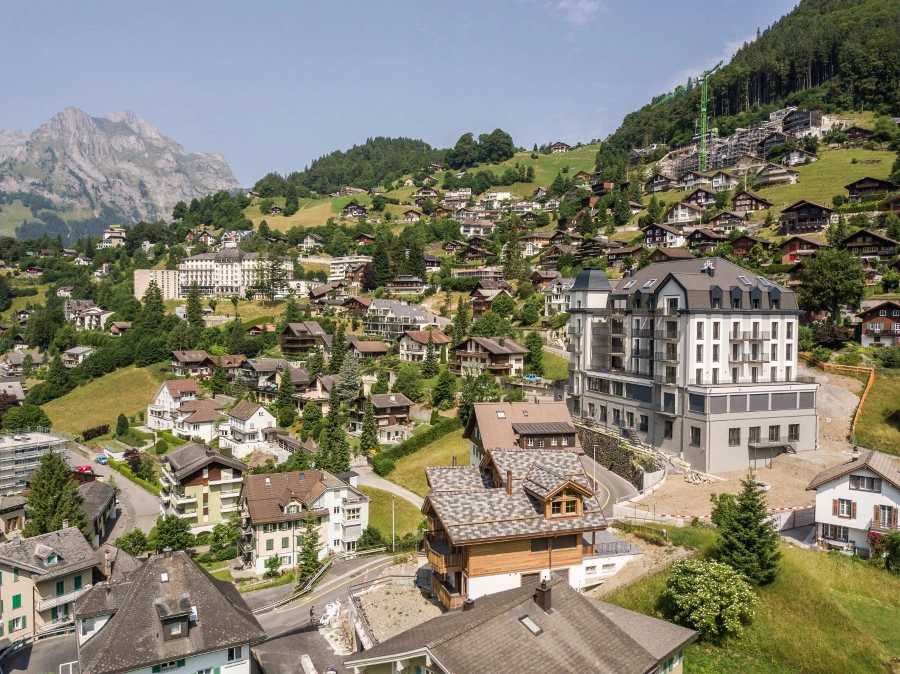 Property building in Swiss Hotel Apartments - Engelberg