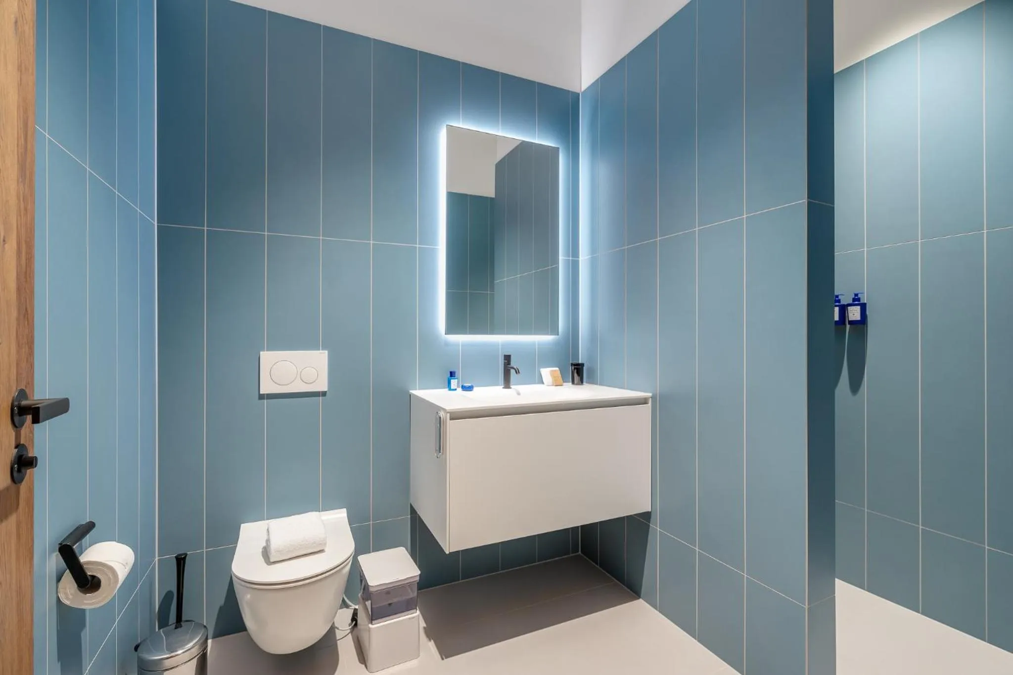 Bathroom in Swiss Hotel Apartments - Engelberg