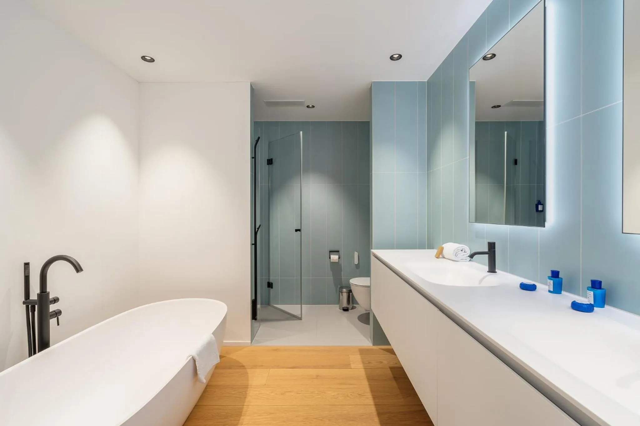 Bathroom in Swiss Hotel Apartments - Engelberg