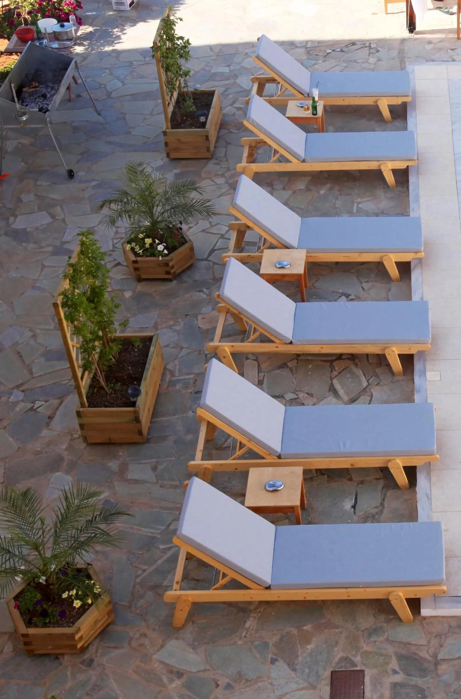 Swimming pool in Olga Studios