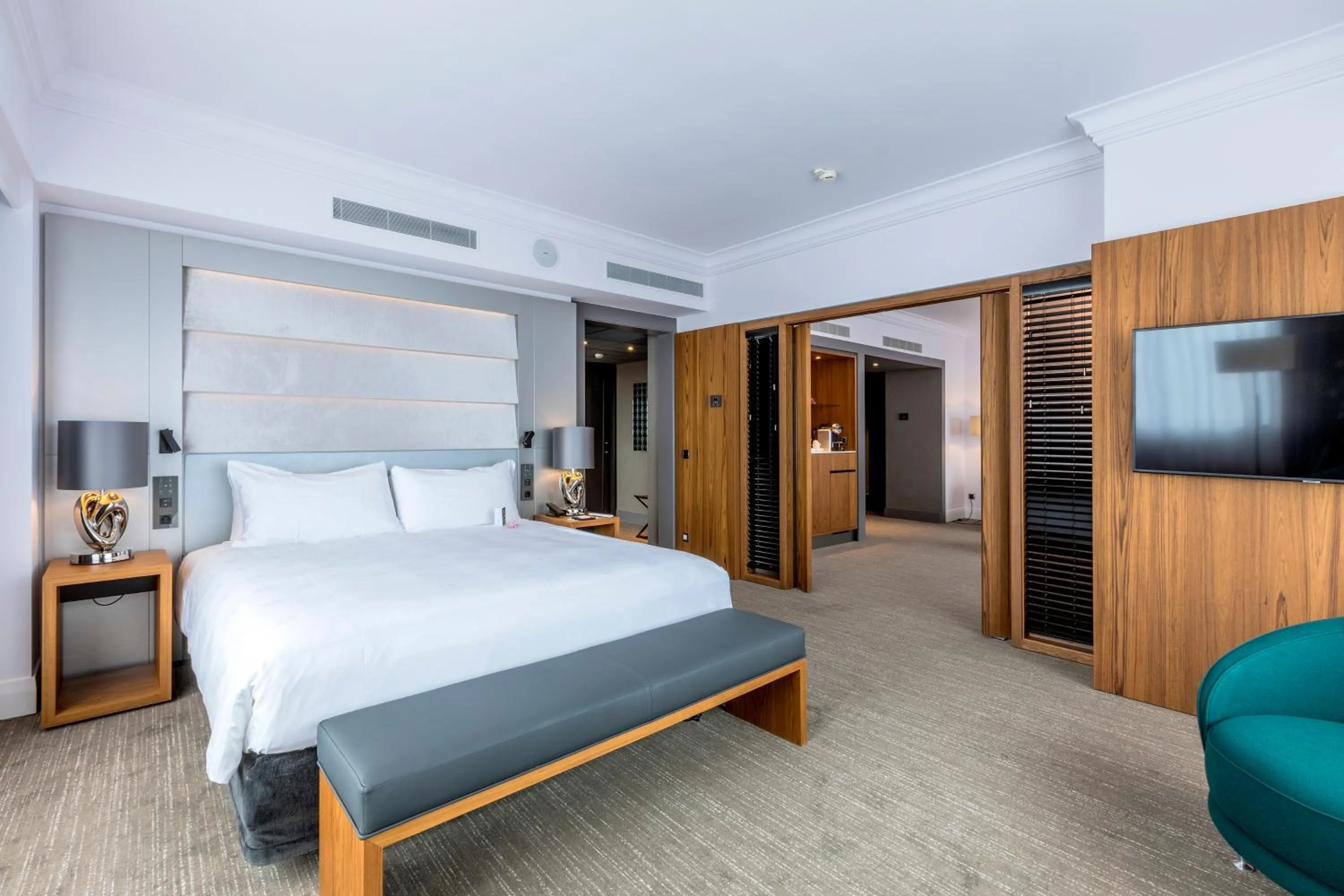 Bedroom, Bed in Hotel Okura Amsterdam – The Leading Hotels of the World