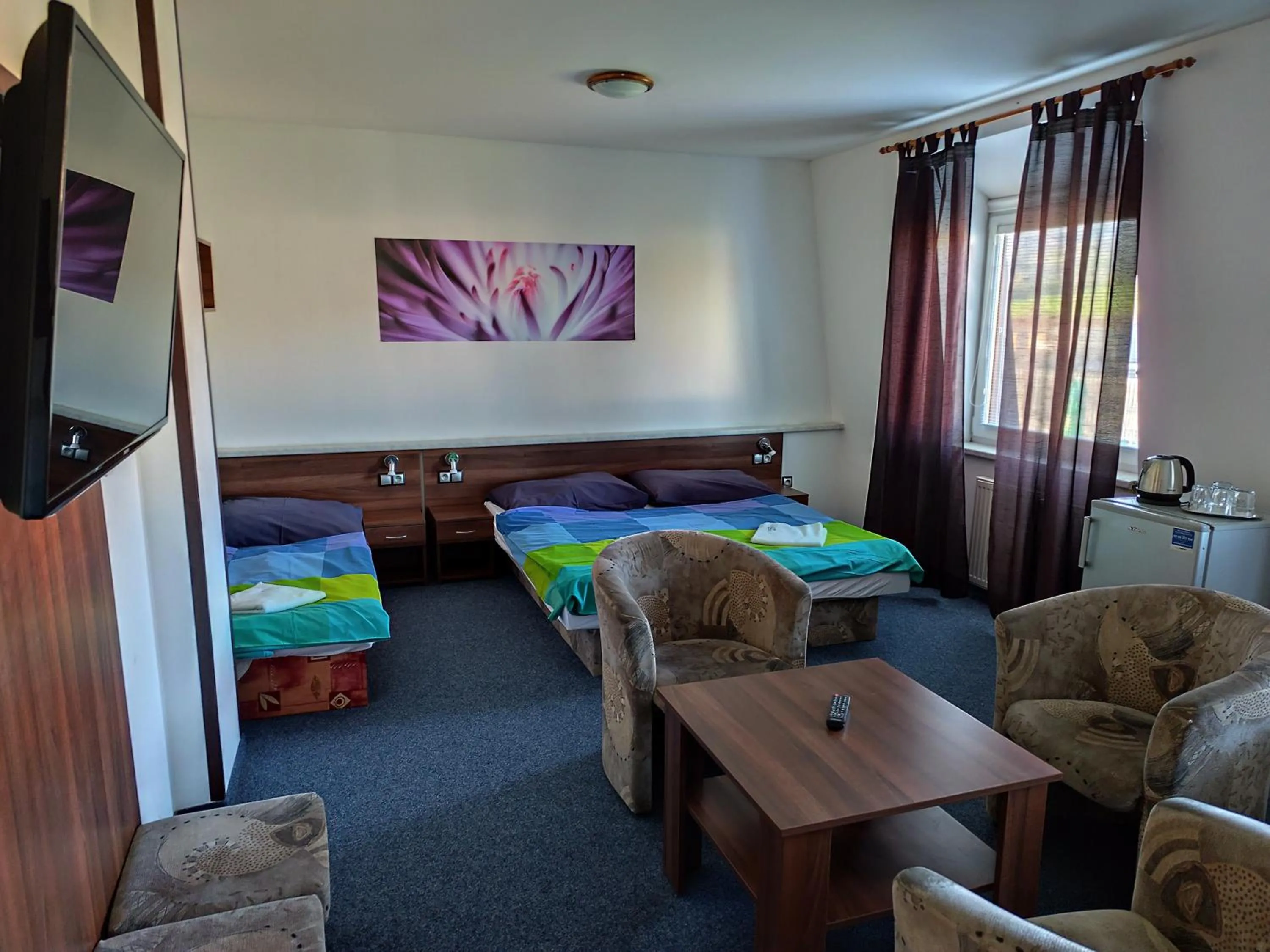 Library, Bed in Penzion Agrothermal