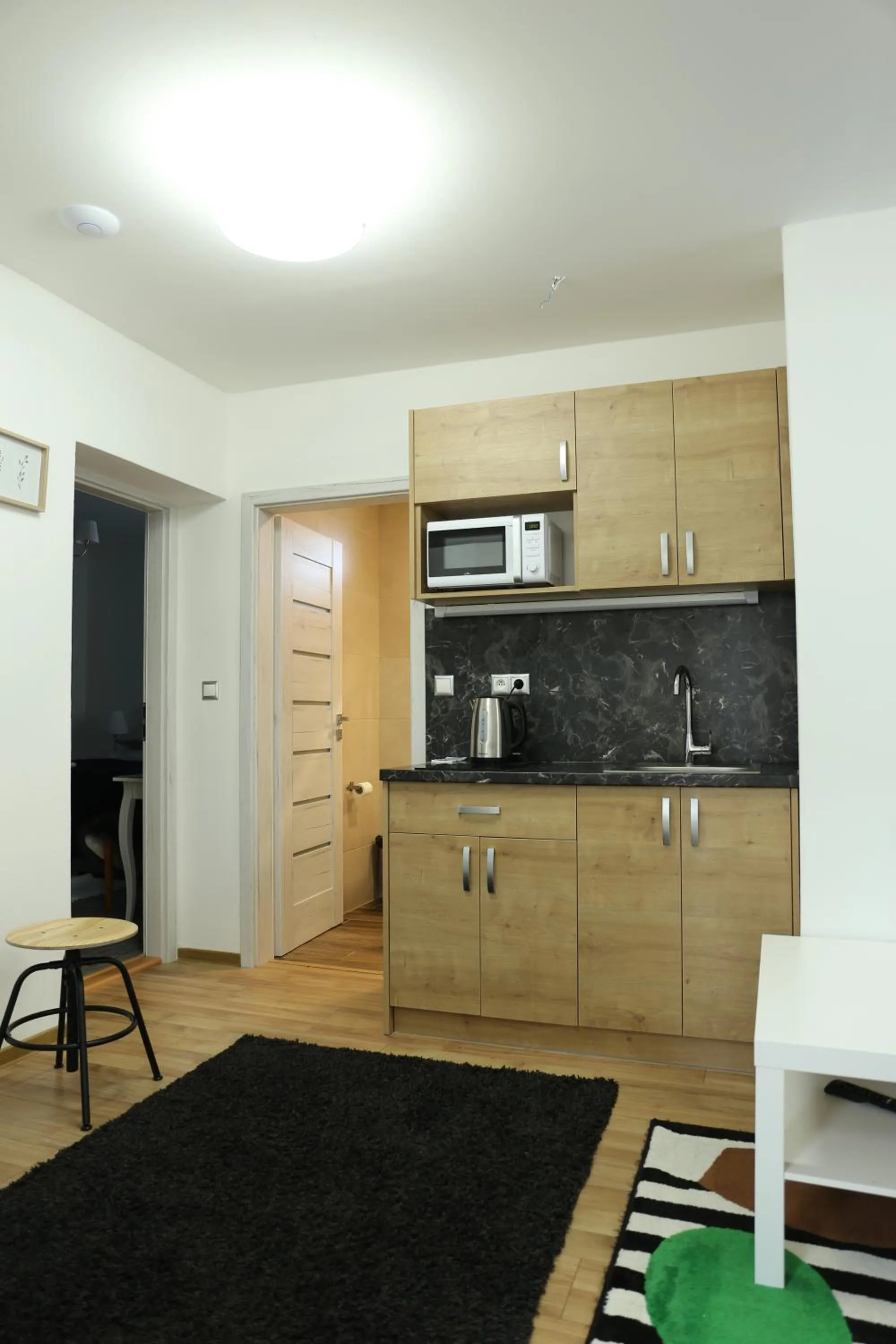 Kitchen or kitchenette in Penzion Agrothermal