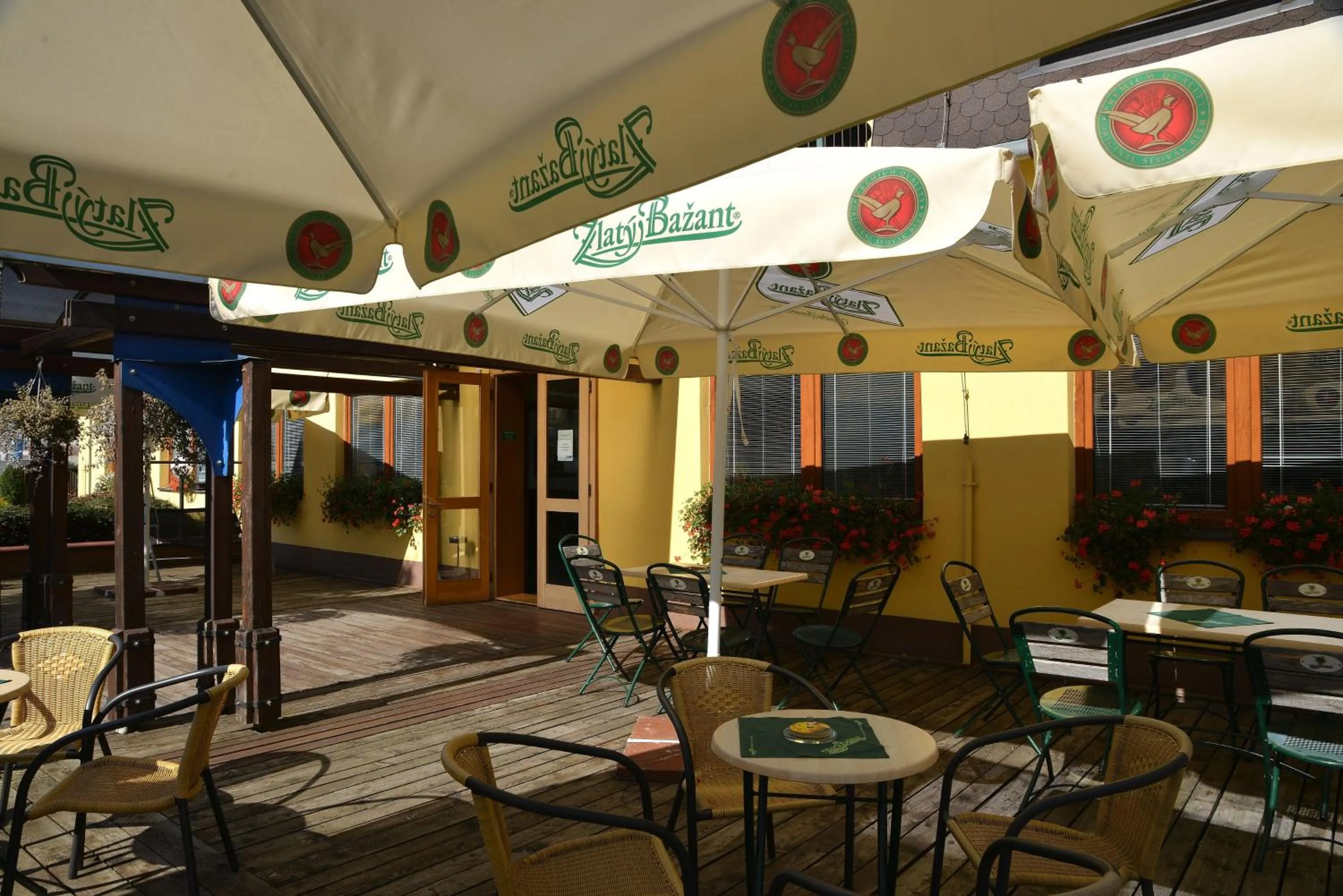 Balcony/Terrace in Penzion Agrothermal