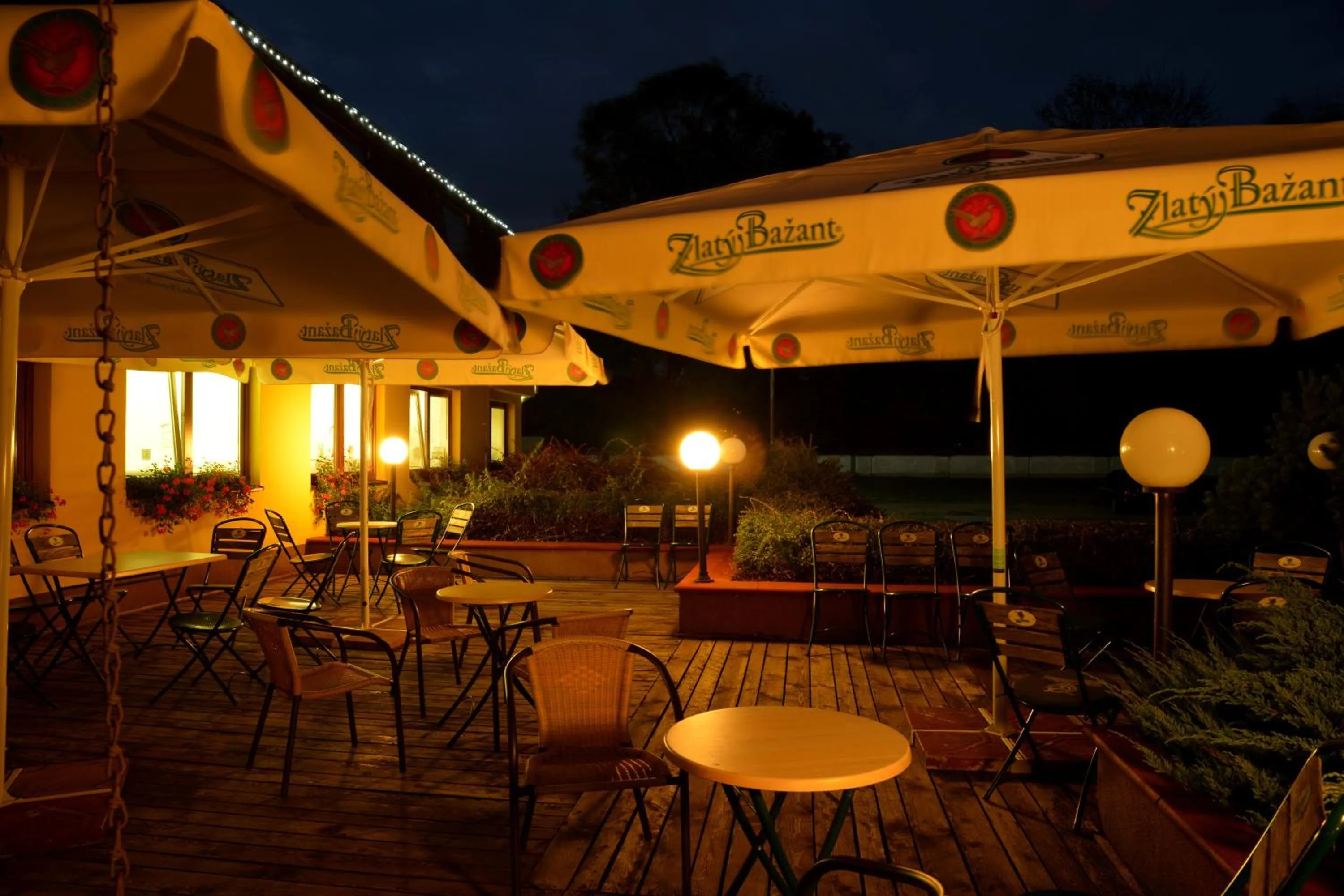 Balcony/Terrace in Penzion Agrothermal