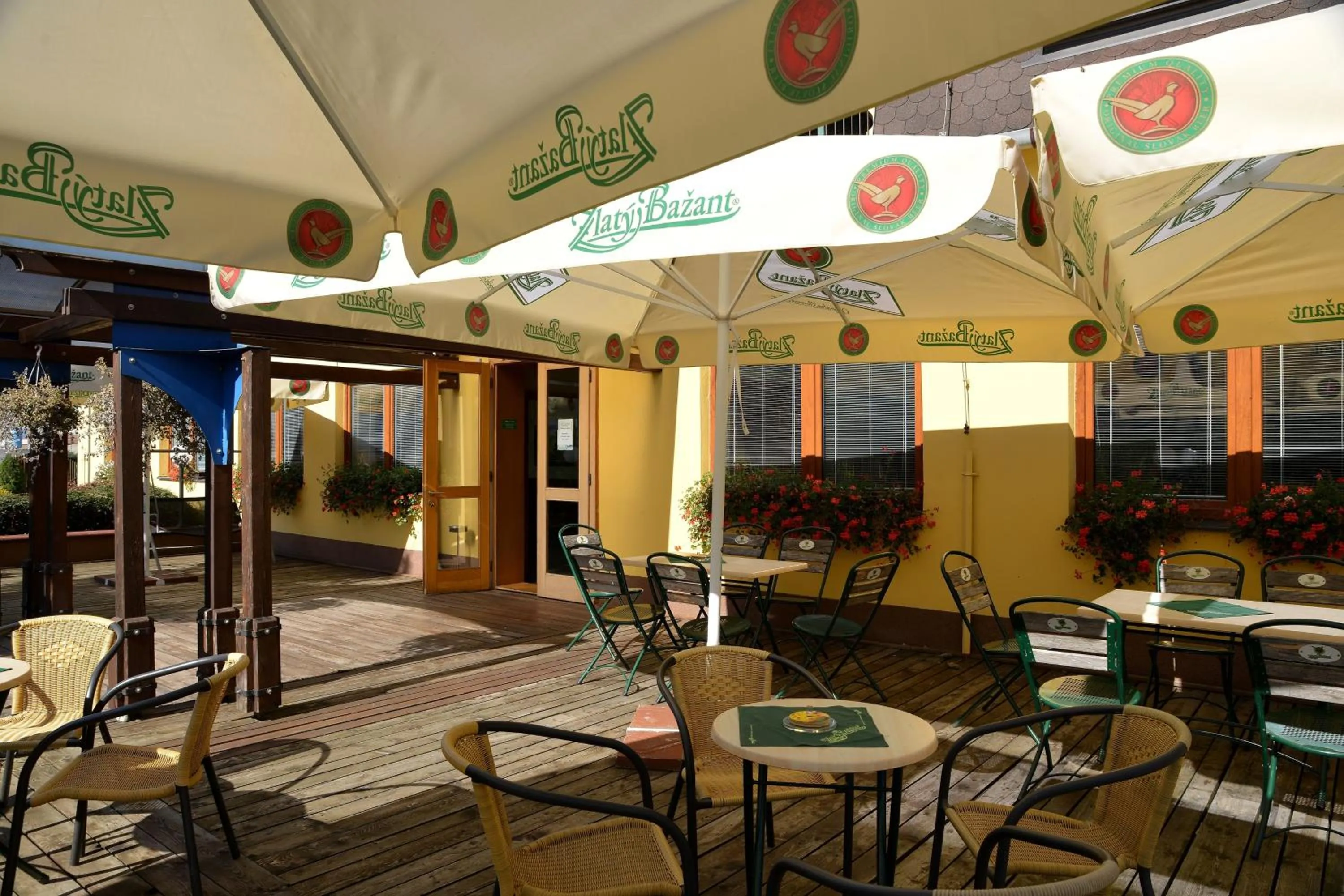 Balcony/Terrace in Penzion Agrothermal