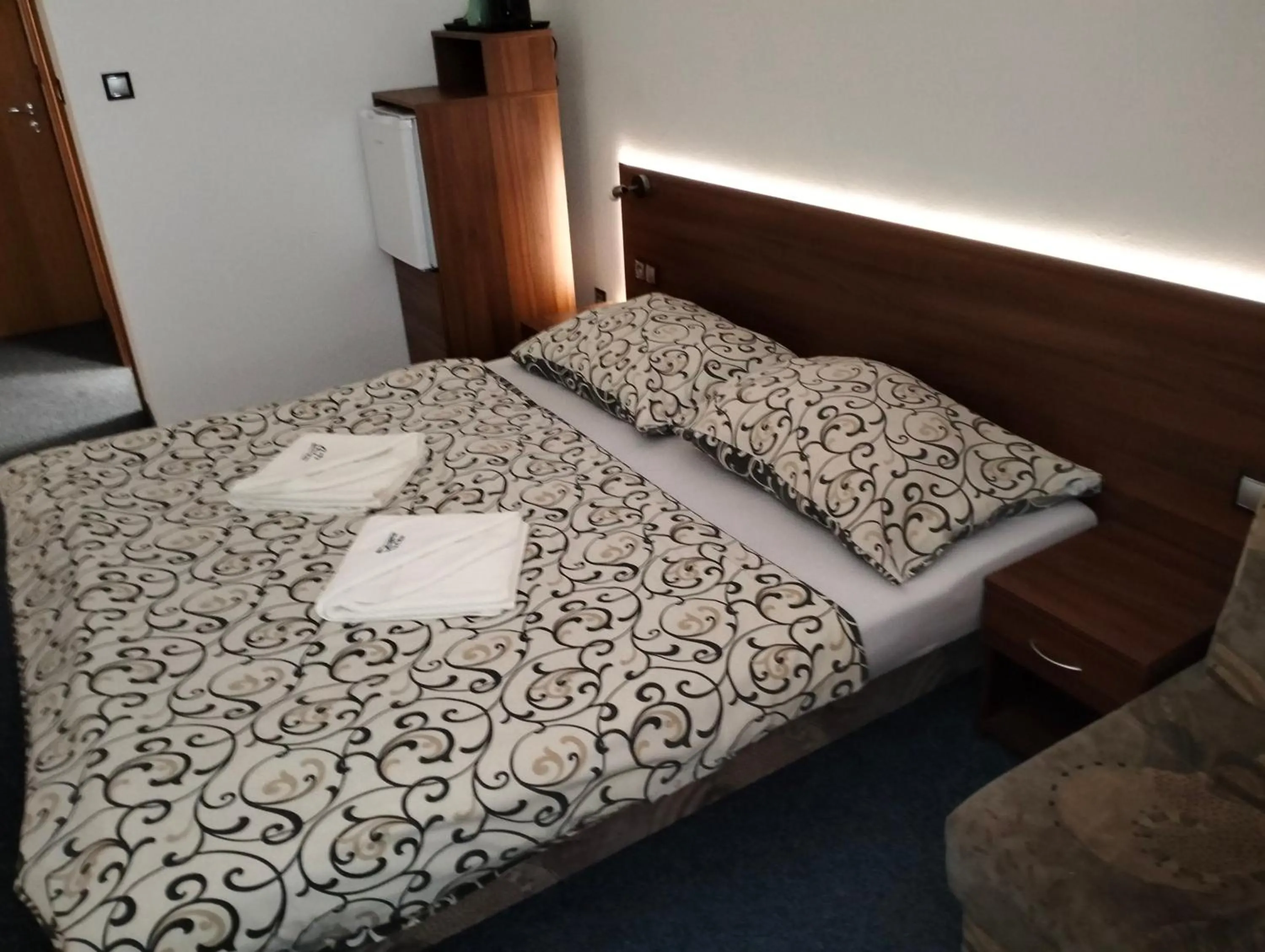 Bed in Penzion Agrothermal