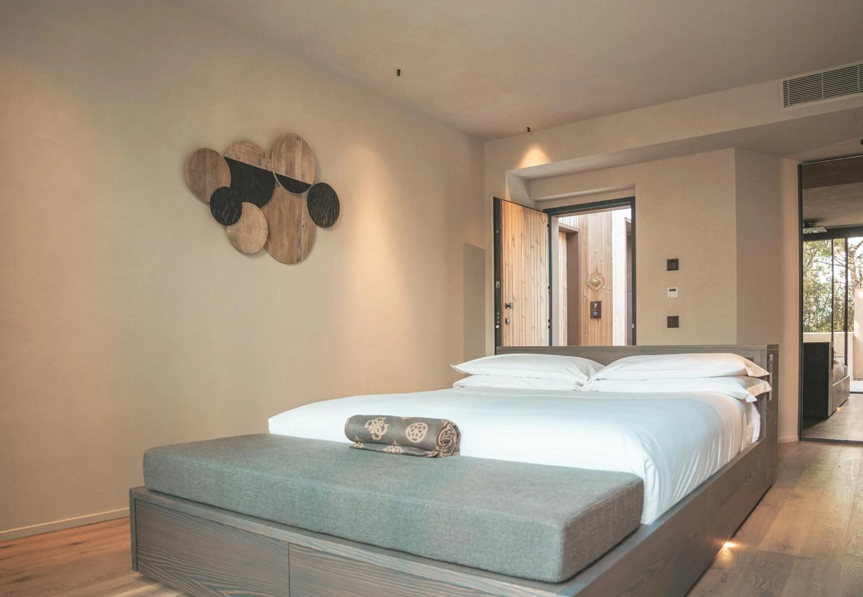 Superior Double Room with Balcony  in Casacon Disco Hotel Sirolo