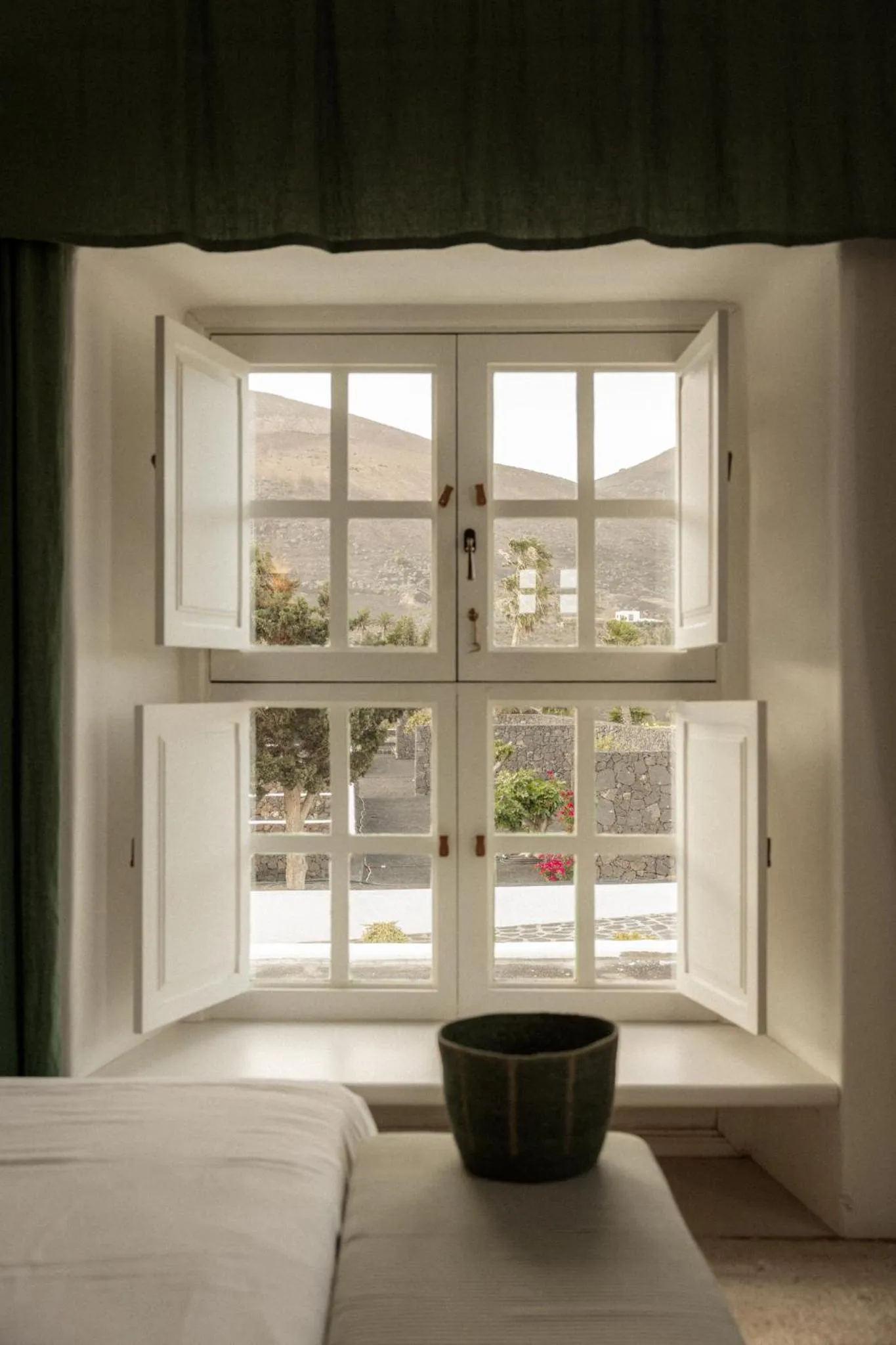 View (from property/room), Bed in César Lanzarote Luxury Boutique Hotel - Adults Only