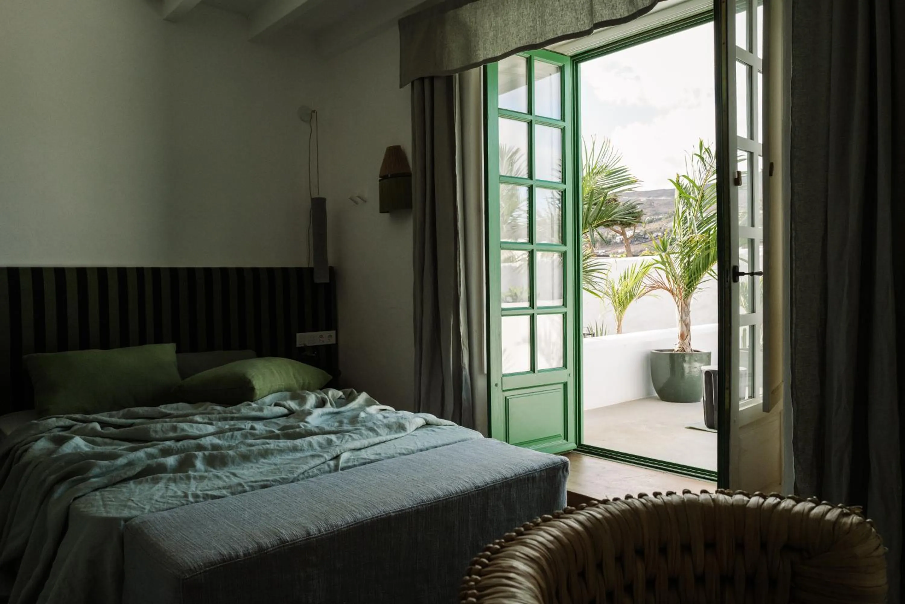 Decorative detail, Bed in César Lanzarote Luxury Boutique Hotel - Adults Only