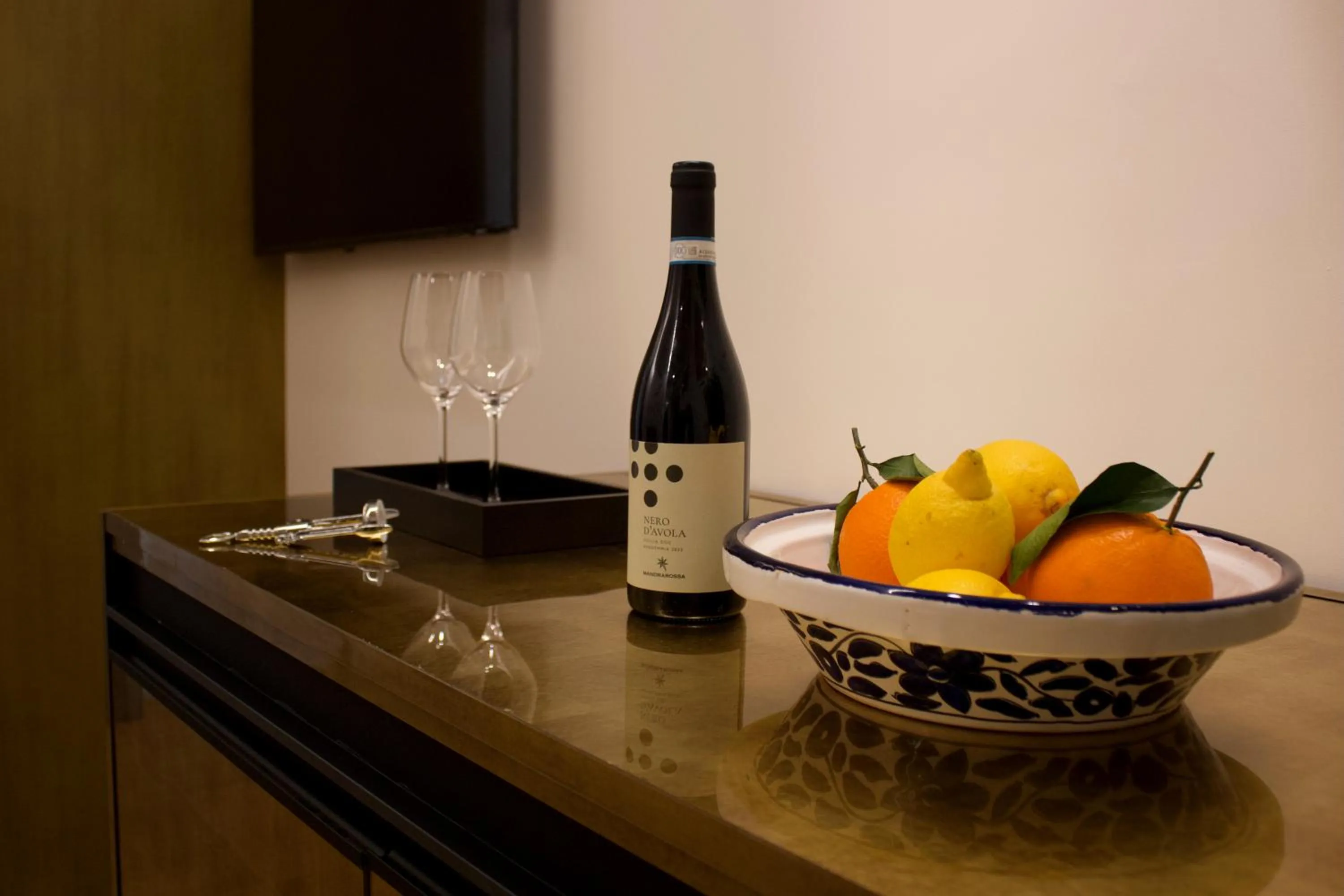 Food and drinks in Palazzo Cartari