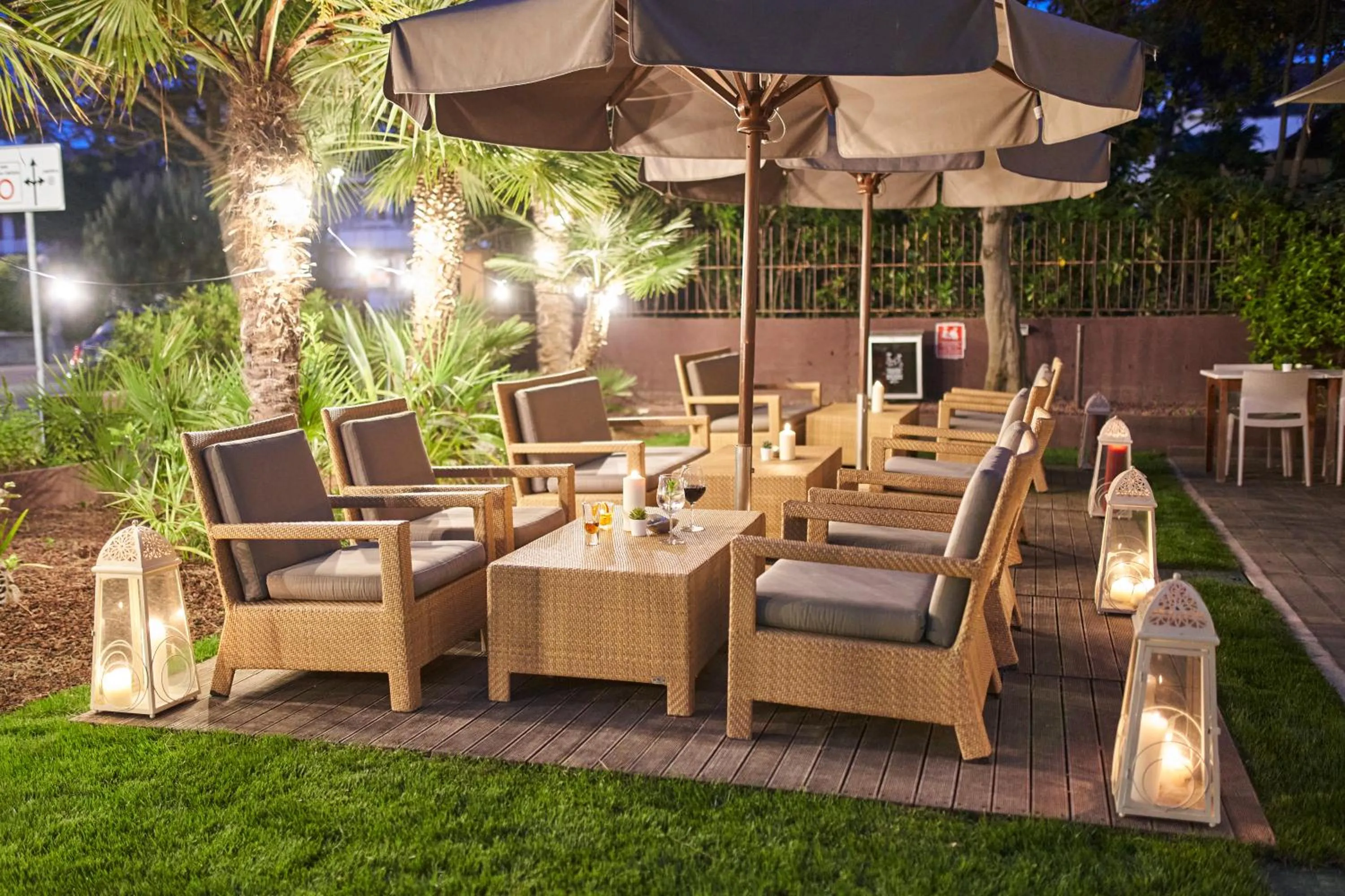 Night in Hotel Parco