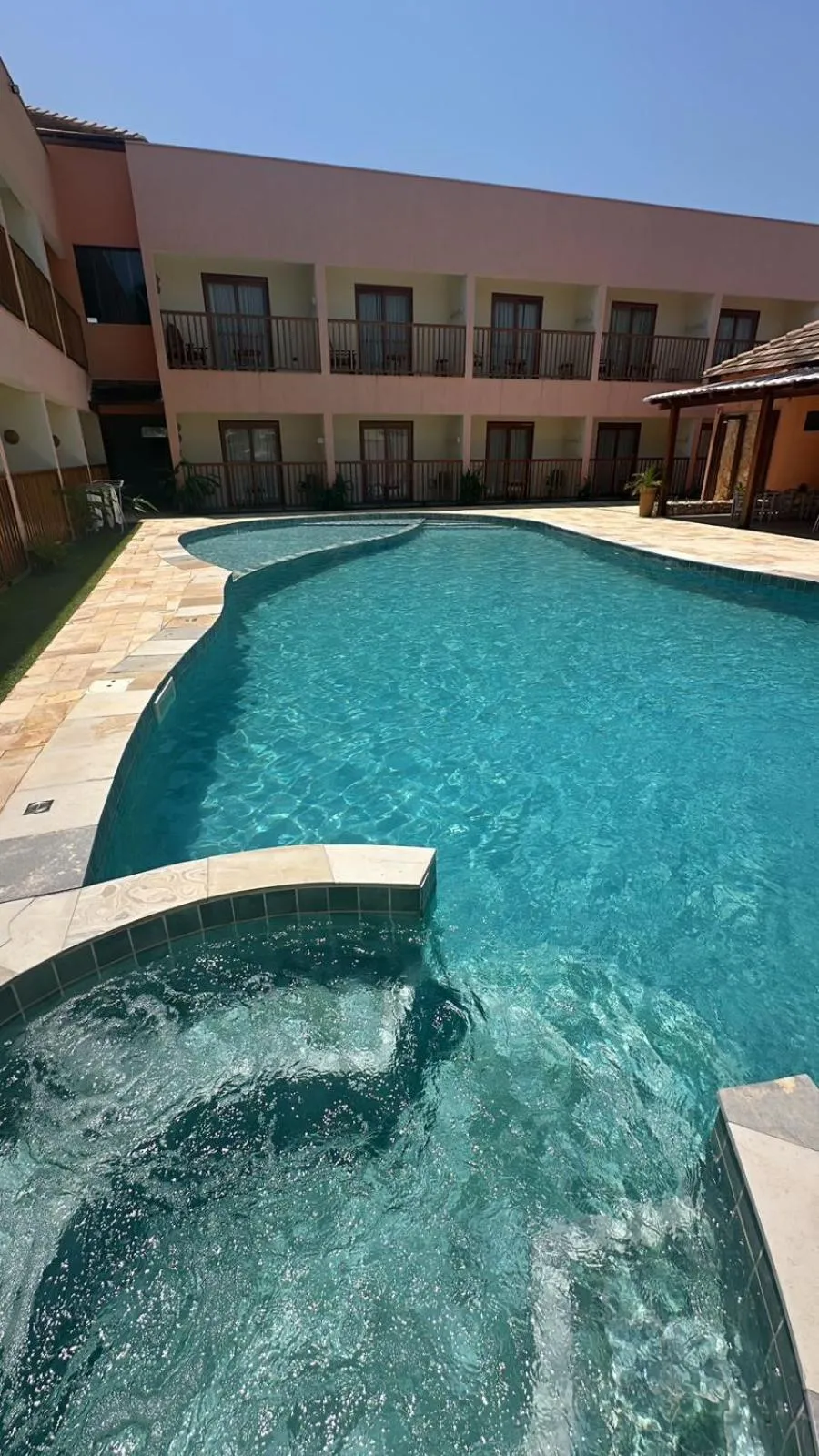 Swimming pool in Pousada Deu Praia Maragogi