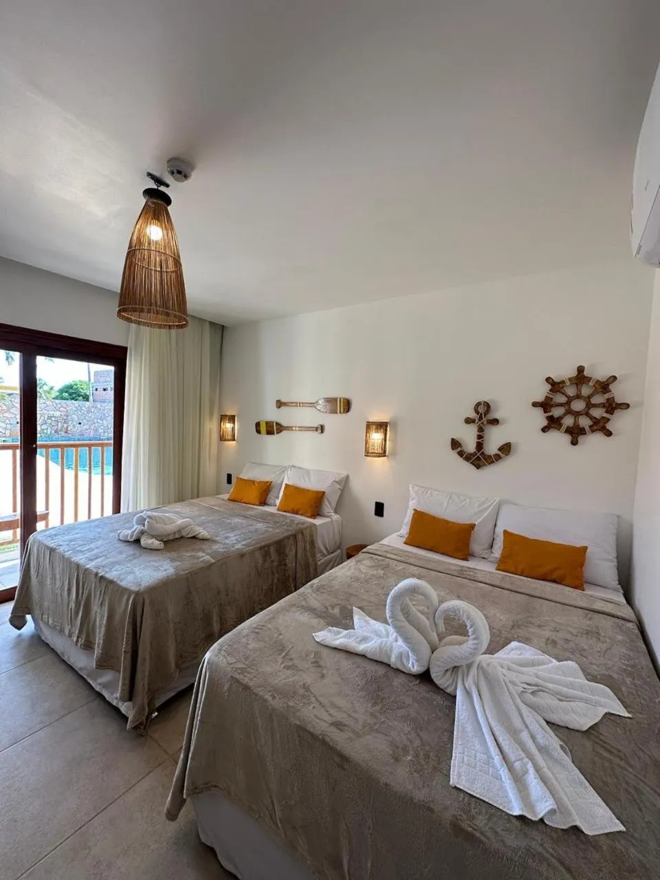 Photo of the whole room, Bed in Pousada Deu Praia Maragogi