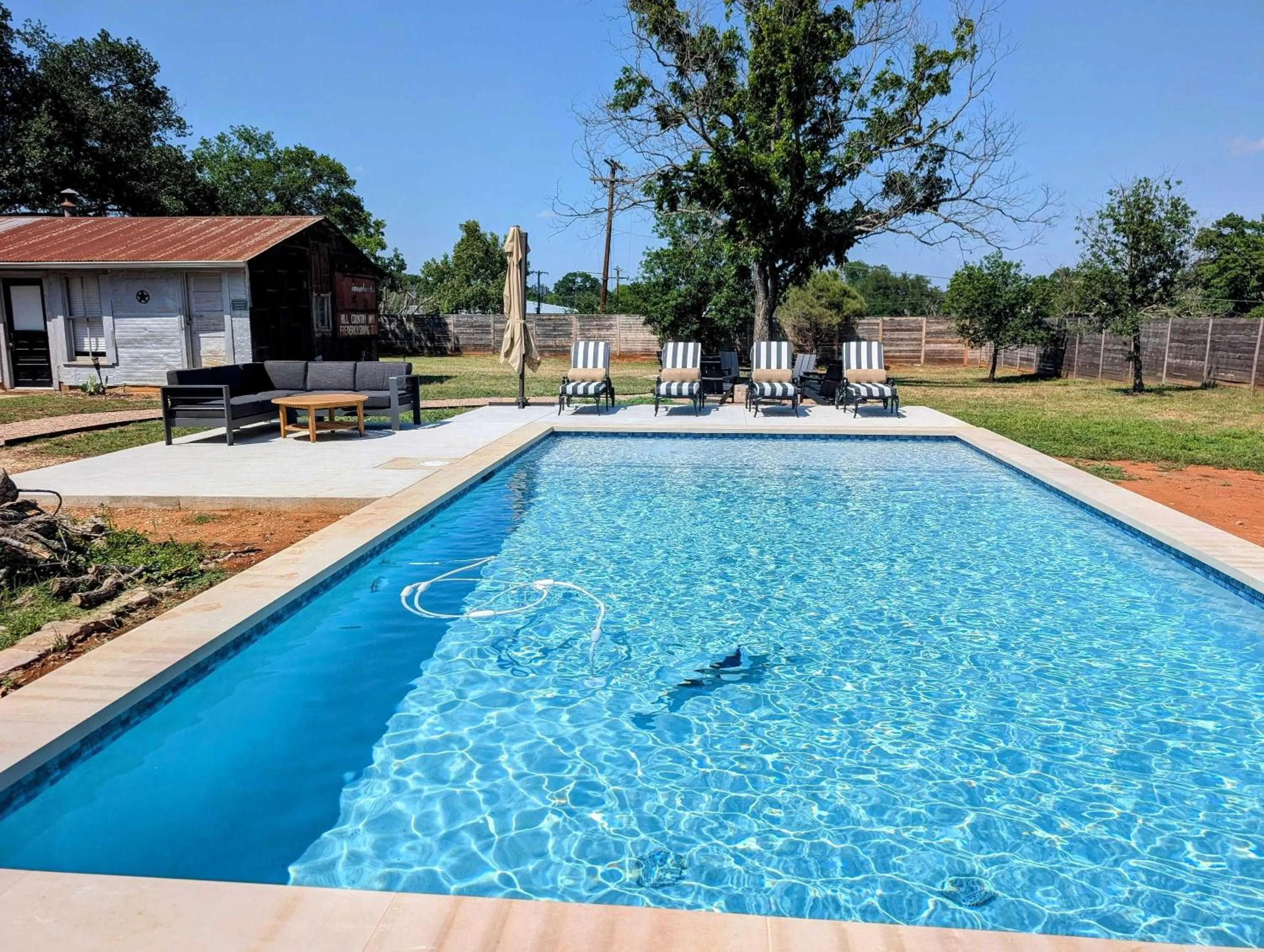 Swimming pool in Brand New Private Pool and Hot-Tub Near Main!
