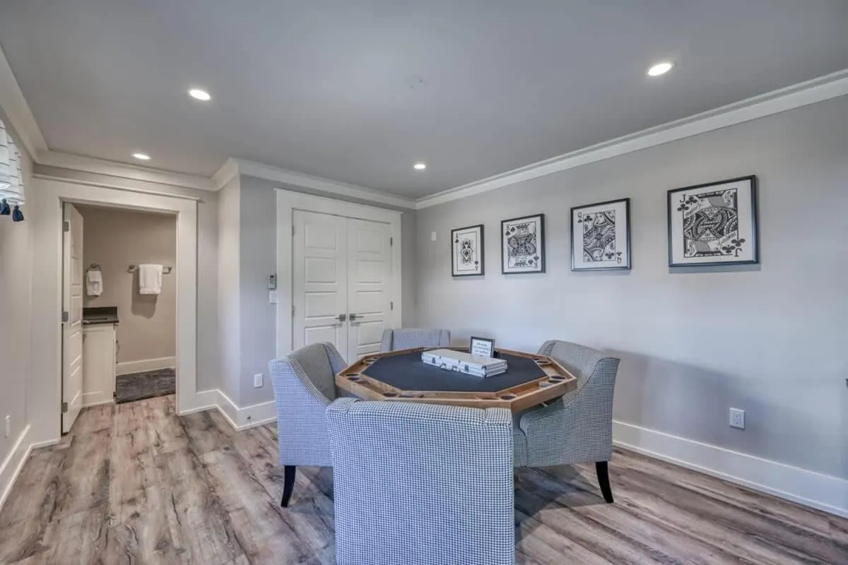 Dining area in Modern Luxurious Home with game room