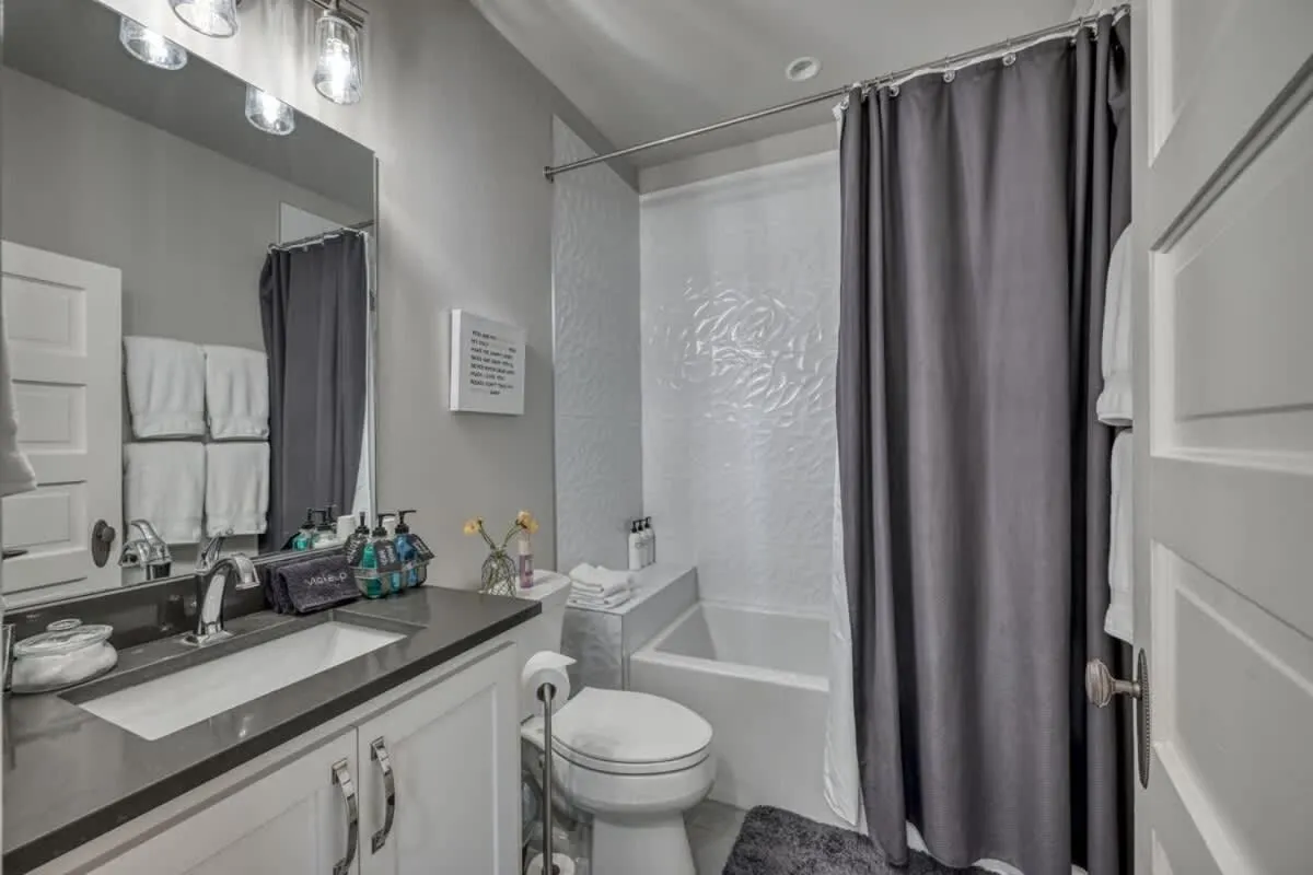 Bathroom in Modern Luxurious Home with game room