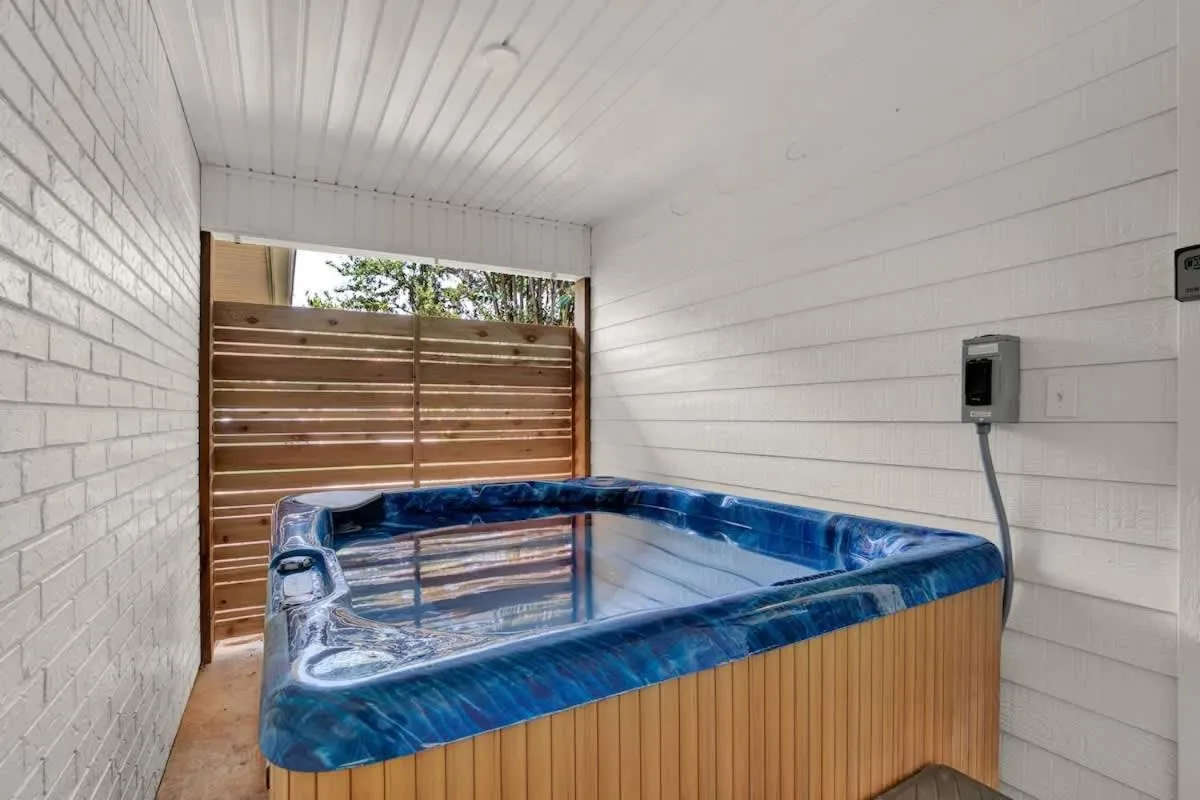 Bathroom in Wanderlust #2 | Hot Tub | Shared Outdoor Space