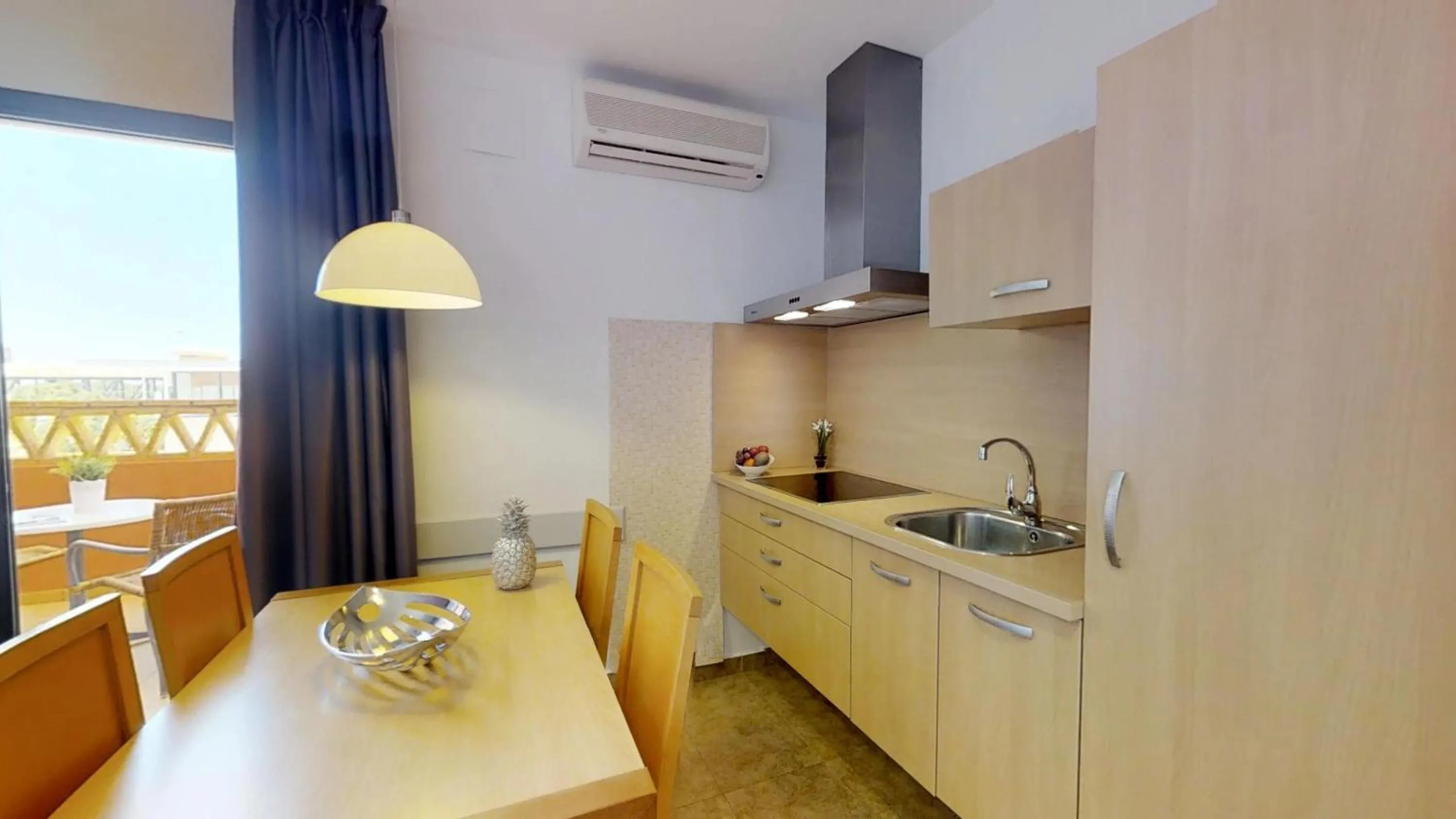 Kitchen or kitchenette in Leo Punta Umbría - Adults Only