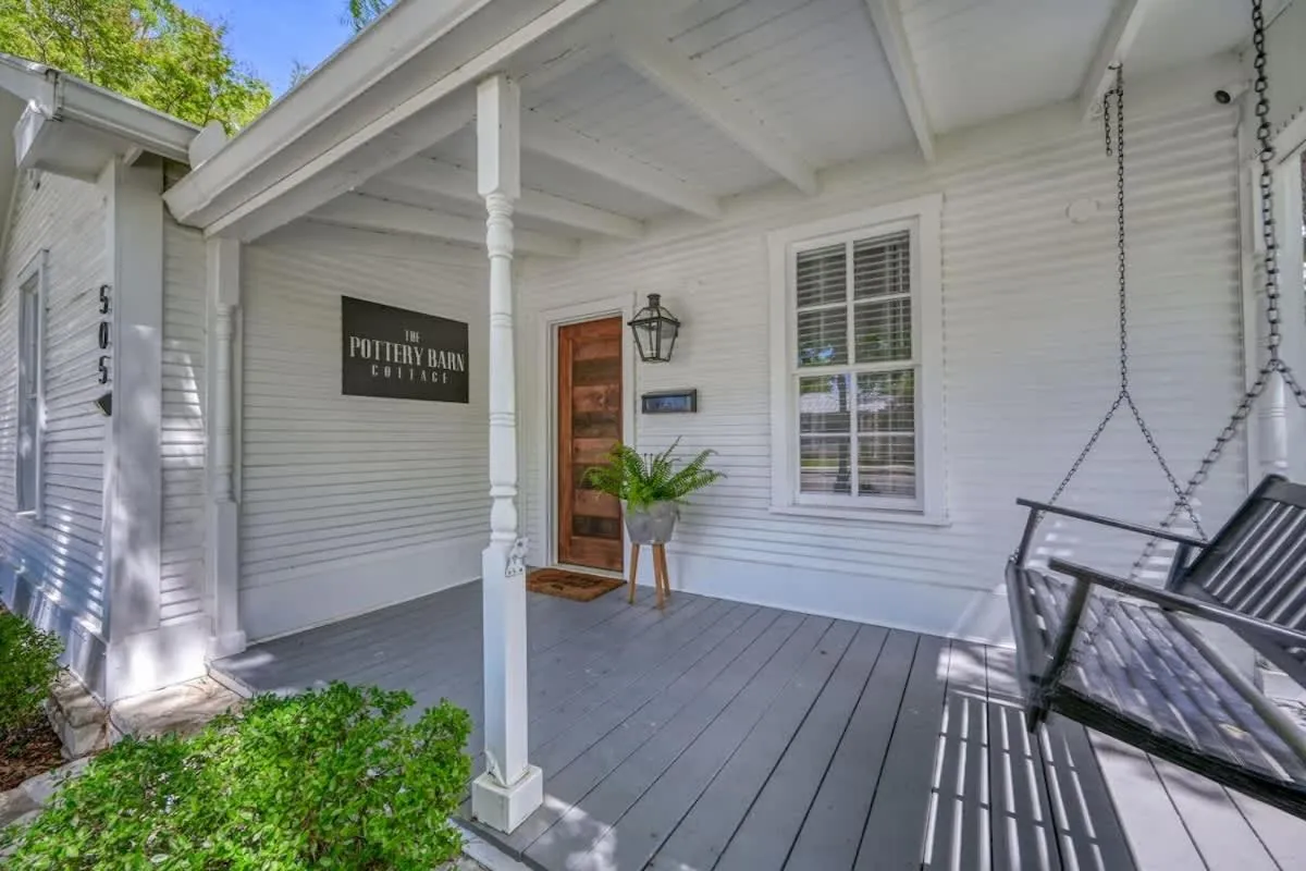 Patio in Charming Cottage Near Main with Patio&FirePit!!