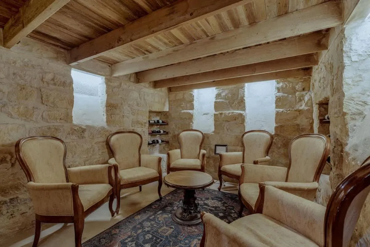 Living room in The Homestead Main House