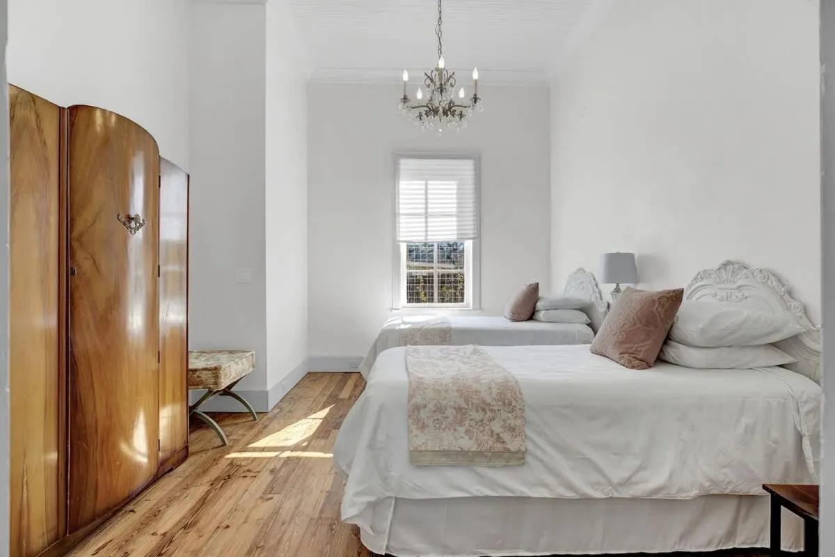 Bed in The Homestead Main House