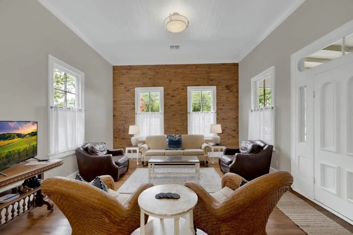 Living room in The Homestead Main House