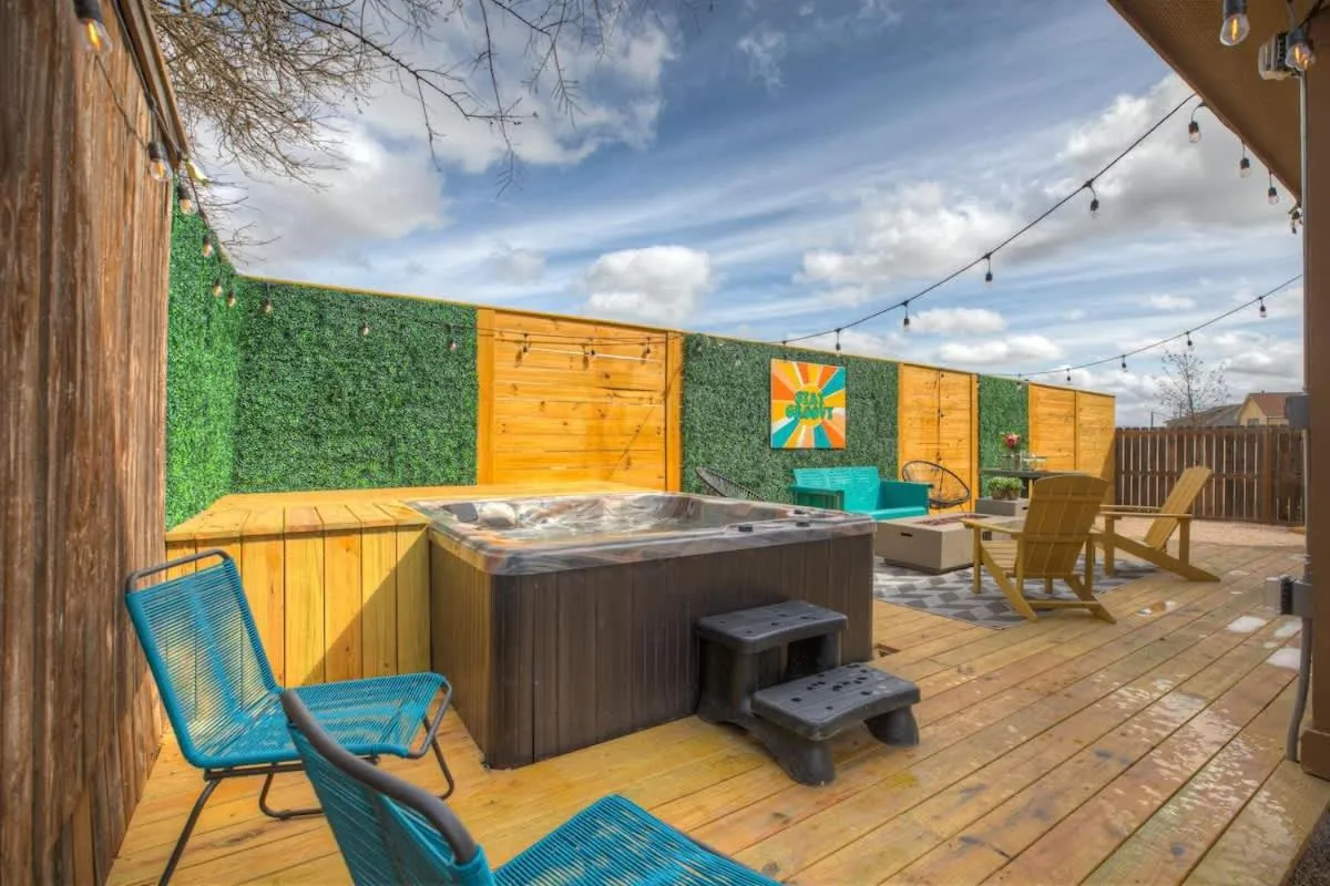 Day in Luxury Modern Home with Hot tub Deck & Firepit!