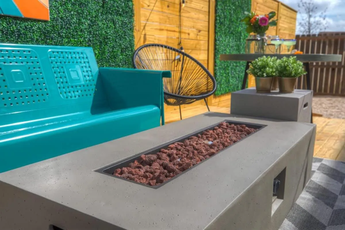 Patio in Luxury Modern Home with Hot tub Deck & Firepit!