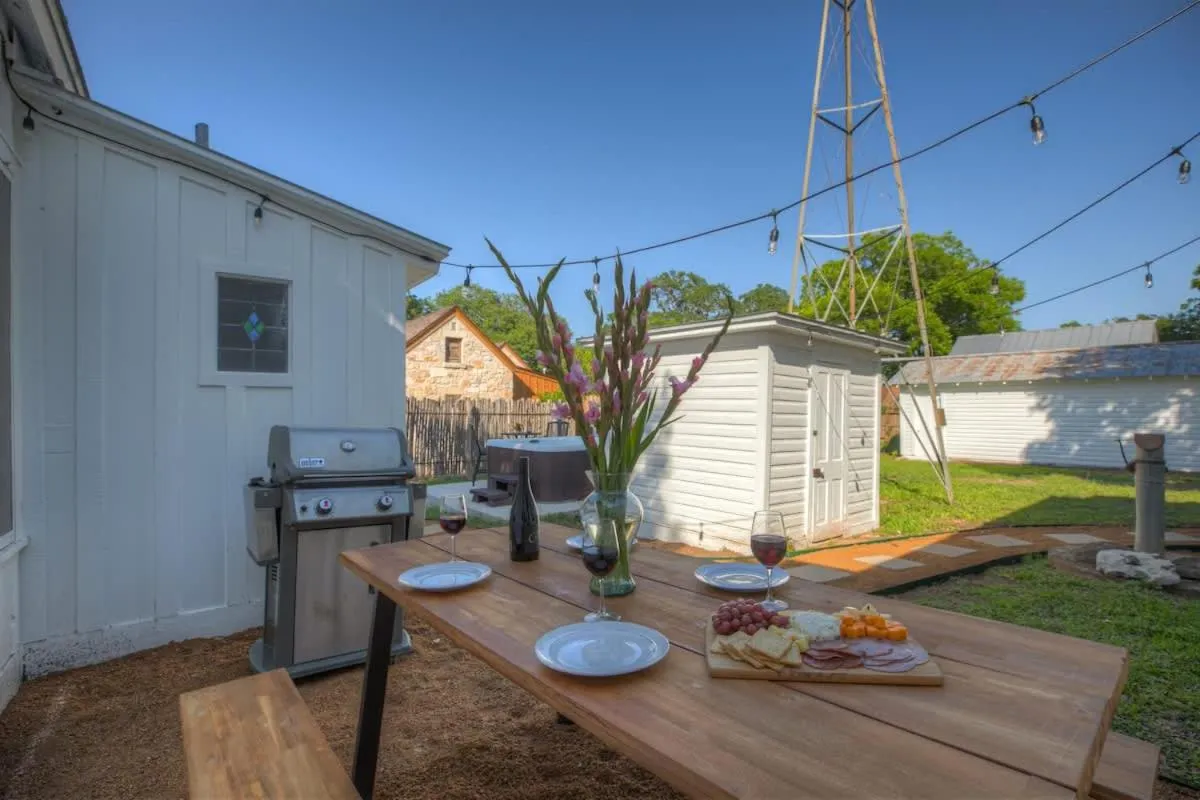 Patio in Stunning Home with Hot Tub & Grill Just 2 Blks from Main St!