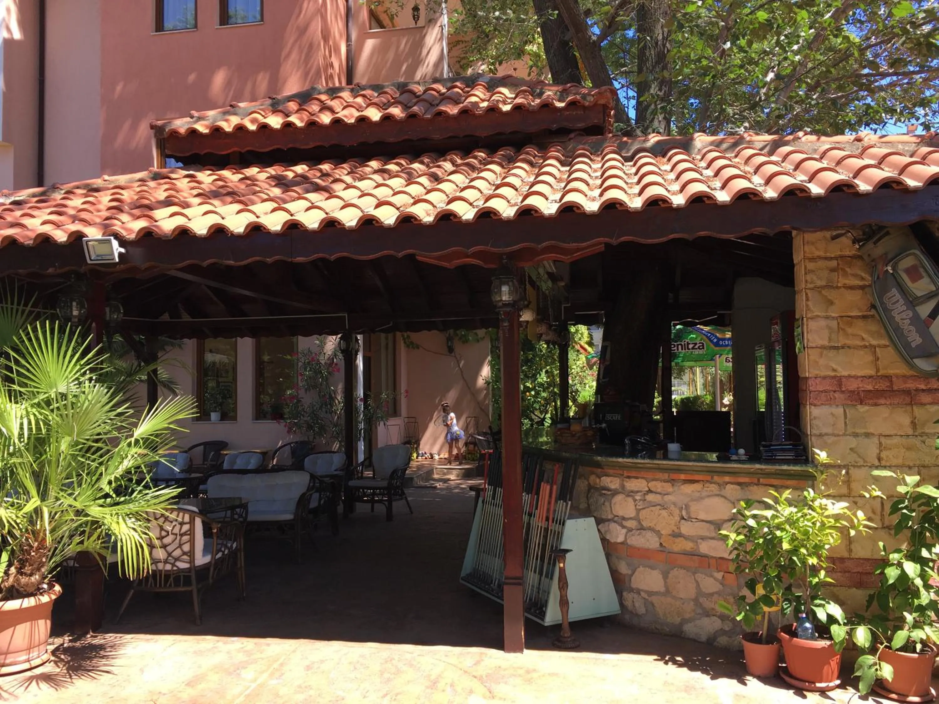 Lounge or bar in Oleander House and Tennis Club