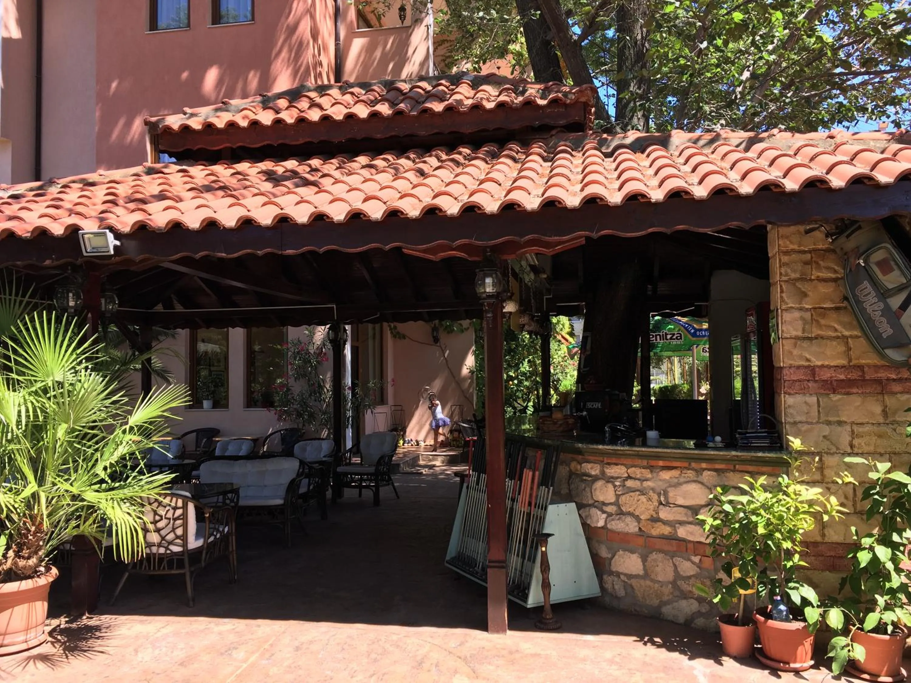 Lounge or bar in Oleander House and Tennis Club