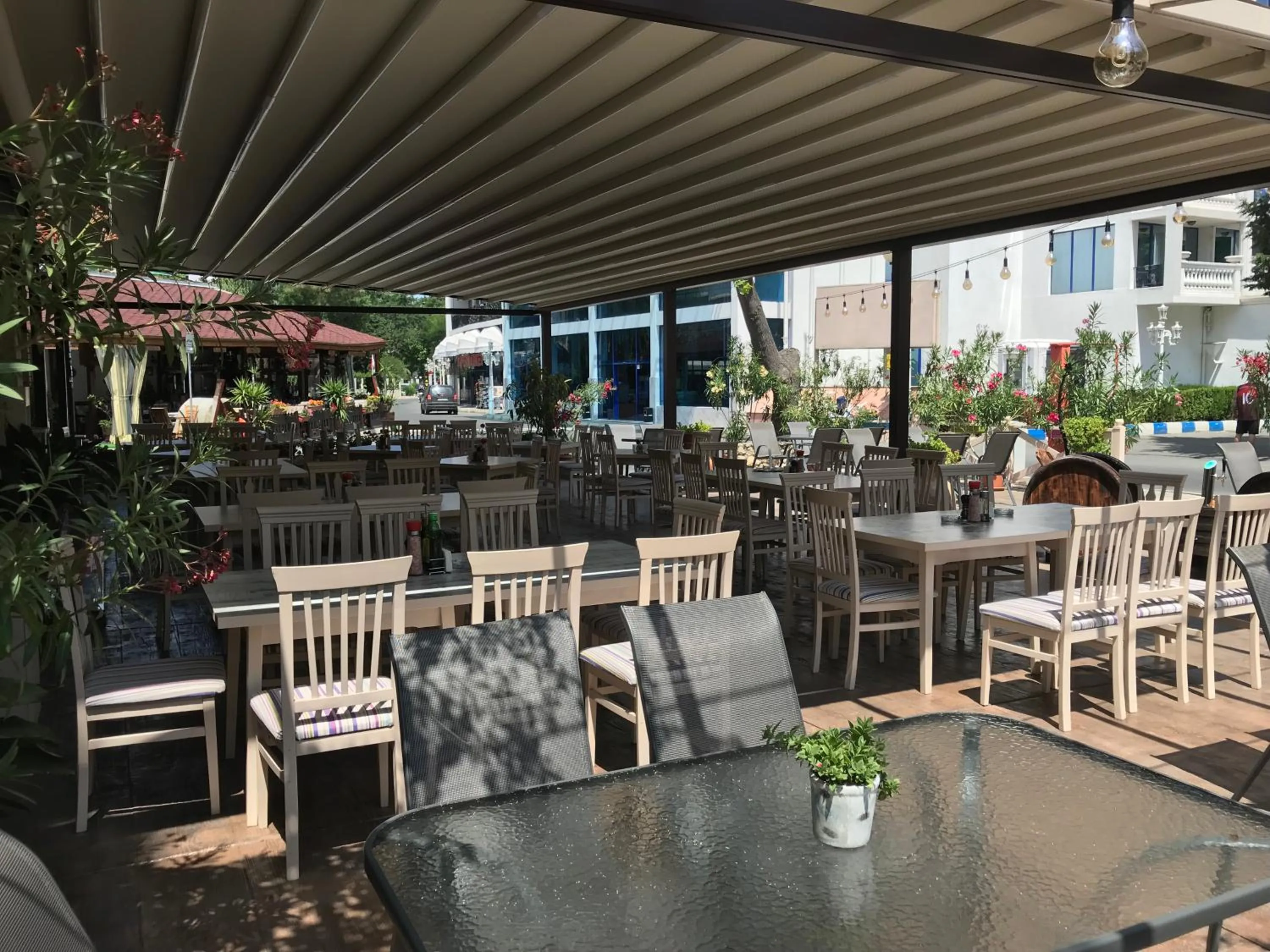 Restaurant/places to eat in Oleander House and Tennis Club