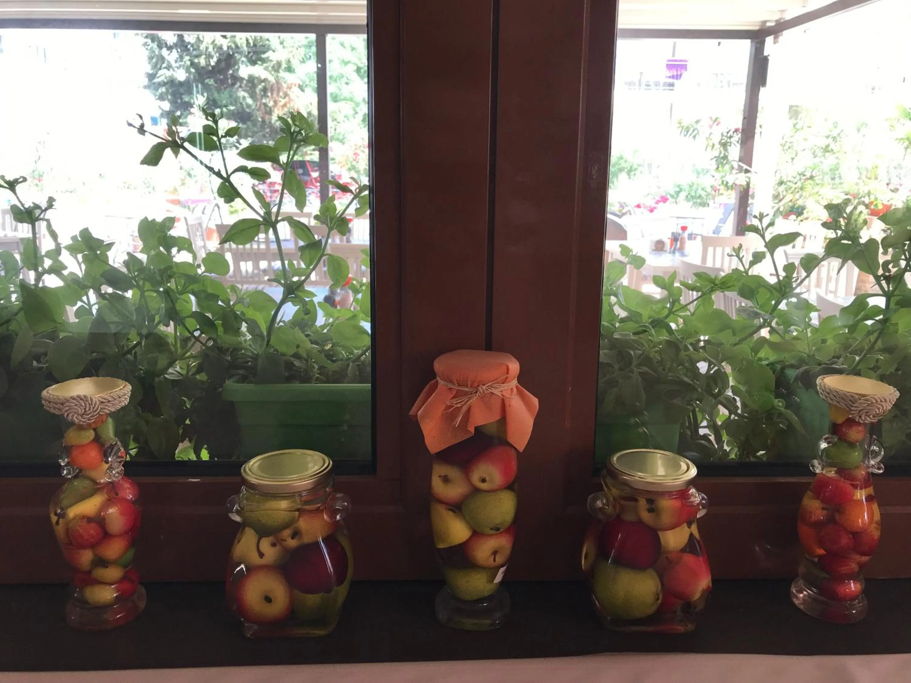 Food in Oleander House and Tennis Club