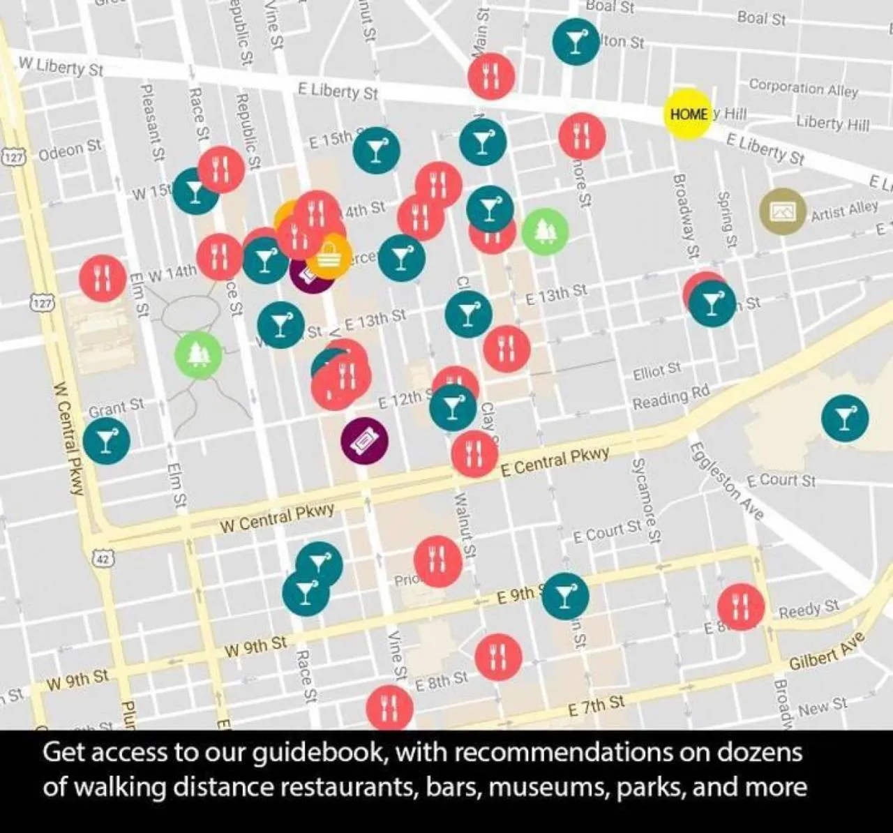 2 Large Apts w Parking - Downtown Over the Rhine